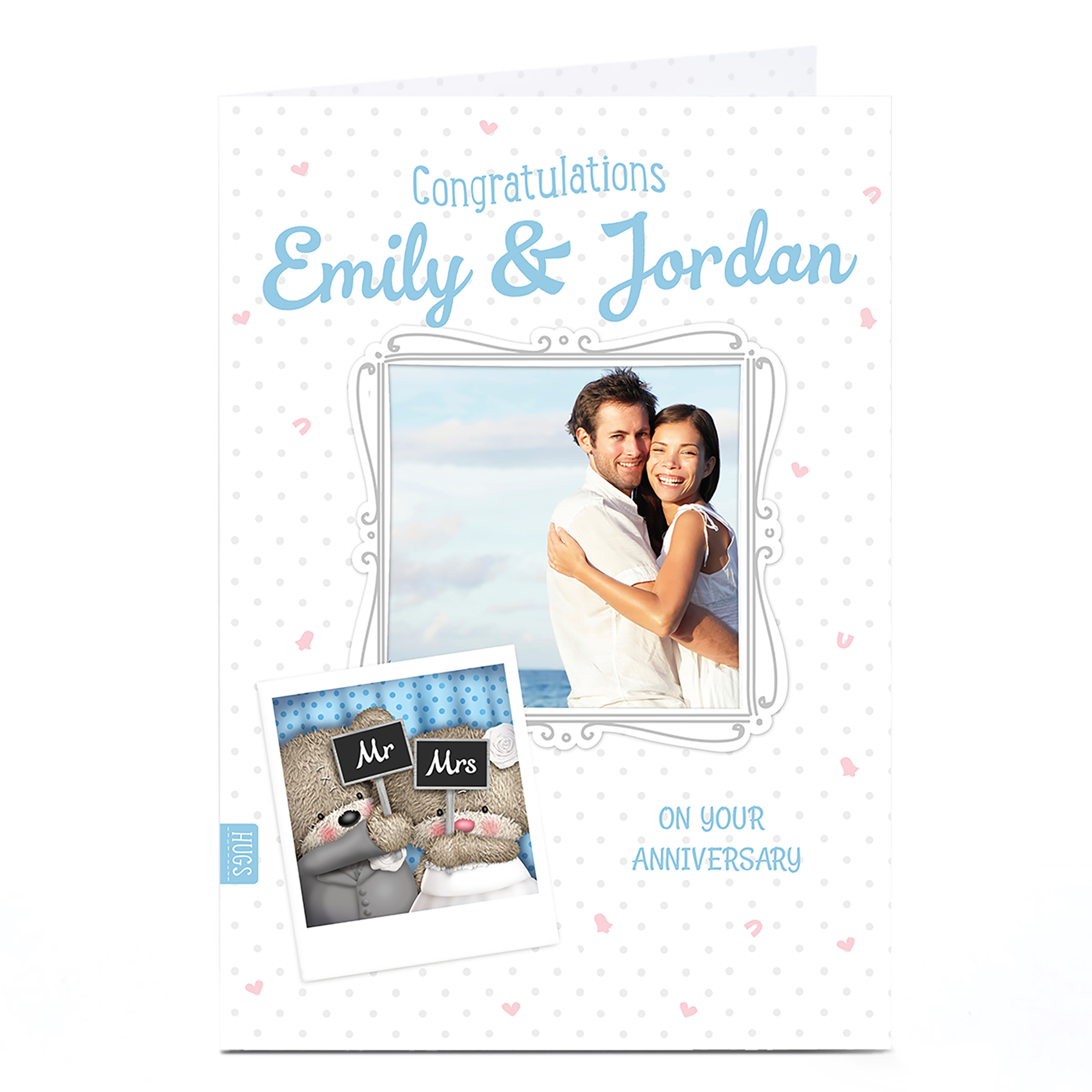 Buy Photo Anniversary Card - Polaroid Scrapbook, Wife for GBP 2.79