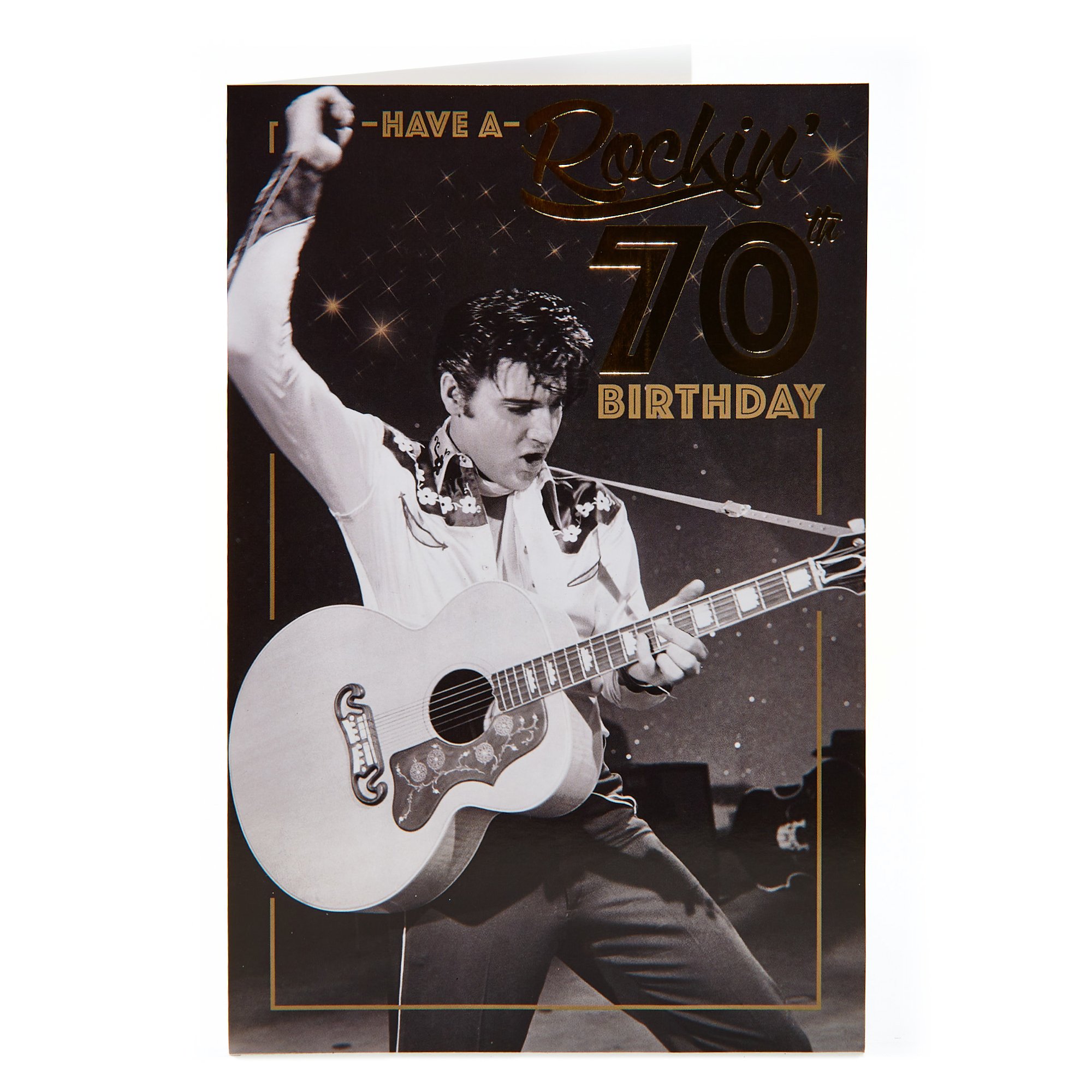 Elvis 70th Birthday Card