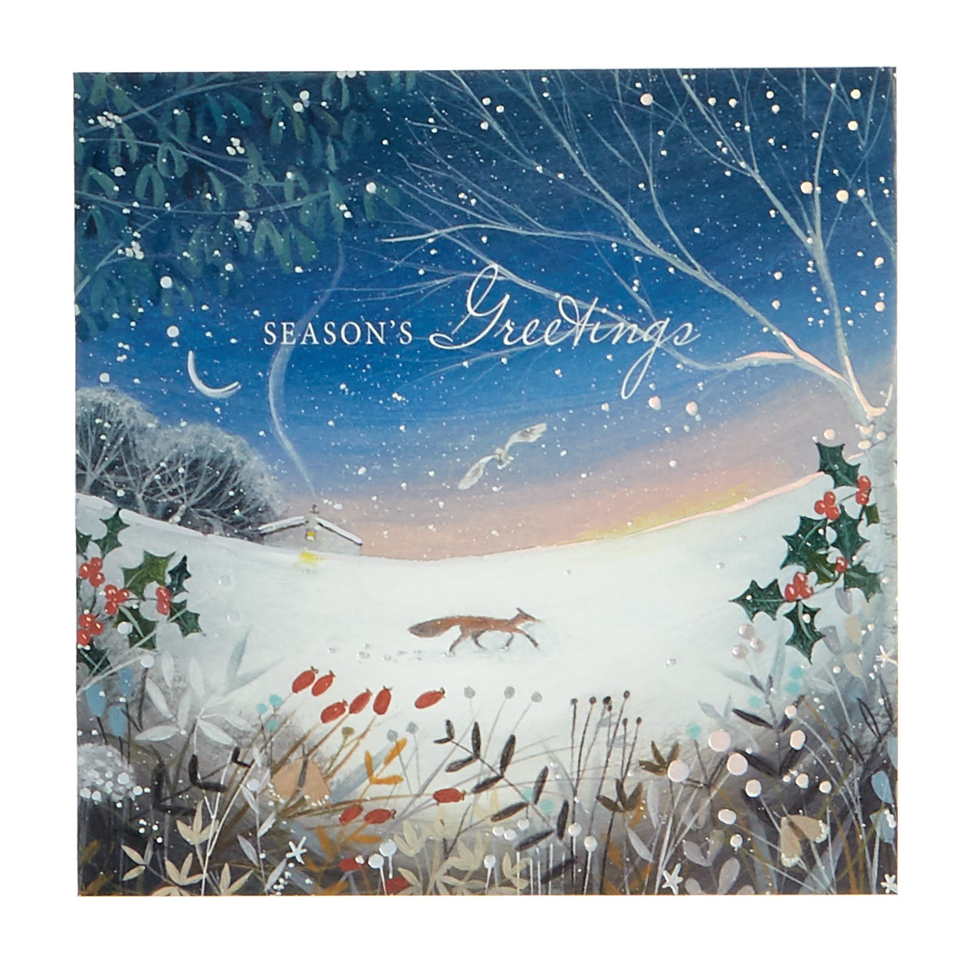 16 Charity Christmas Cards - Winter Woodlands (4 Designs)