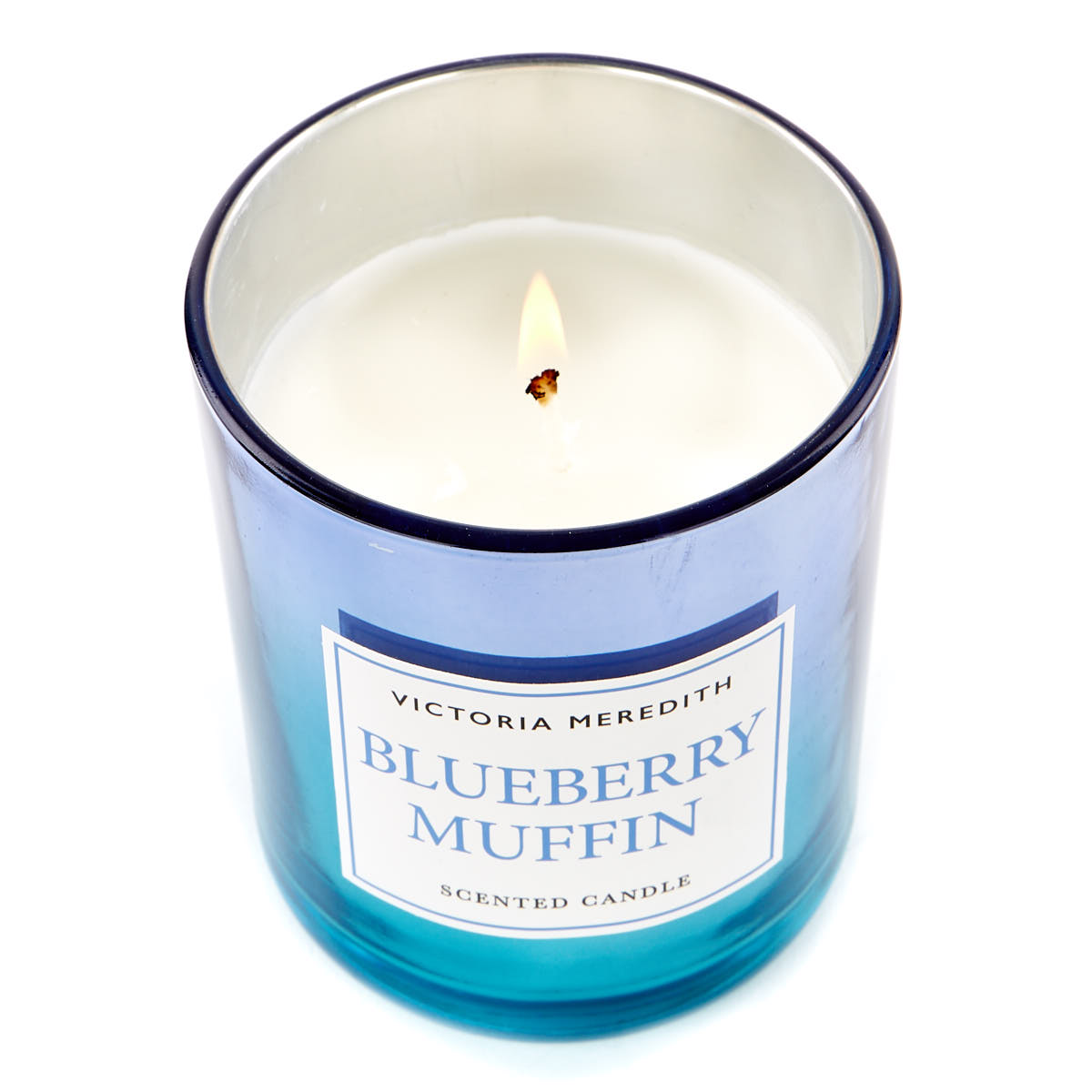 Victoria Meredith Scented Candle - Blueberry Muffin