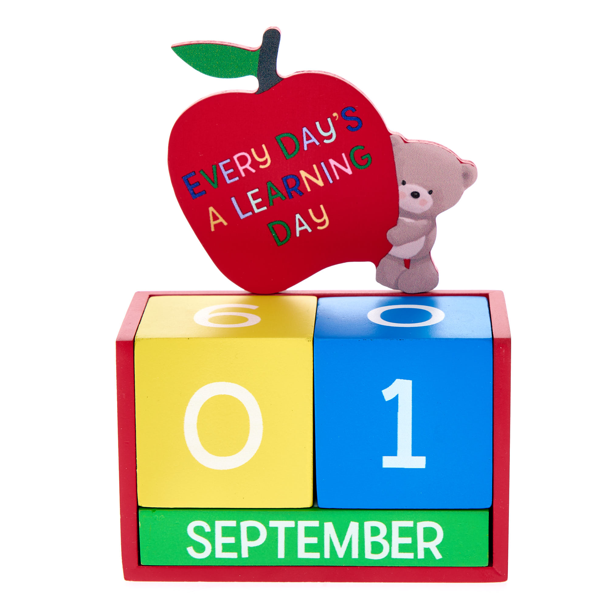 Hugs Every Day's a Learning Day Perpetual Calendar