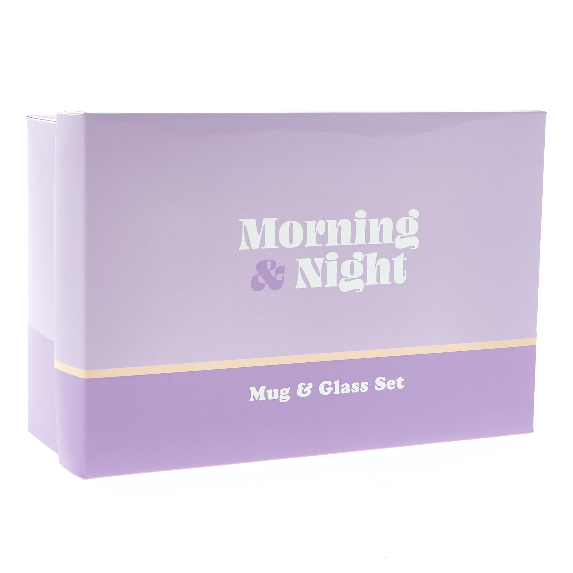 Morning & Night Mug & Glass Set