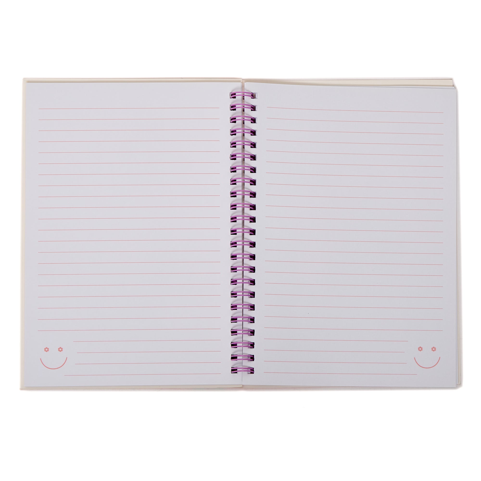 Smiley Floral A5 Notebook