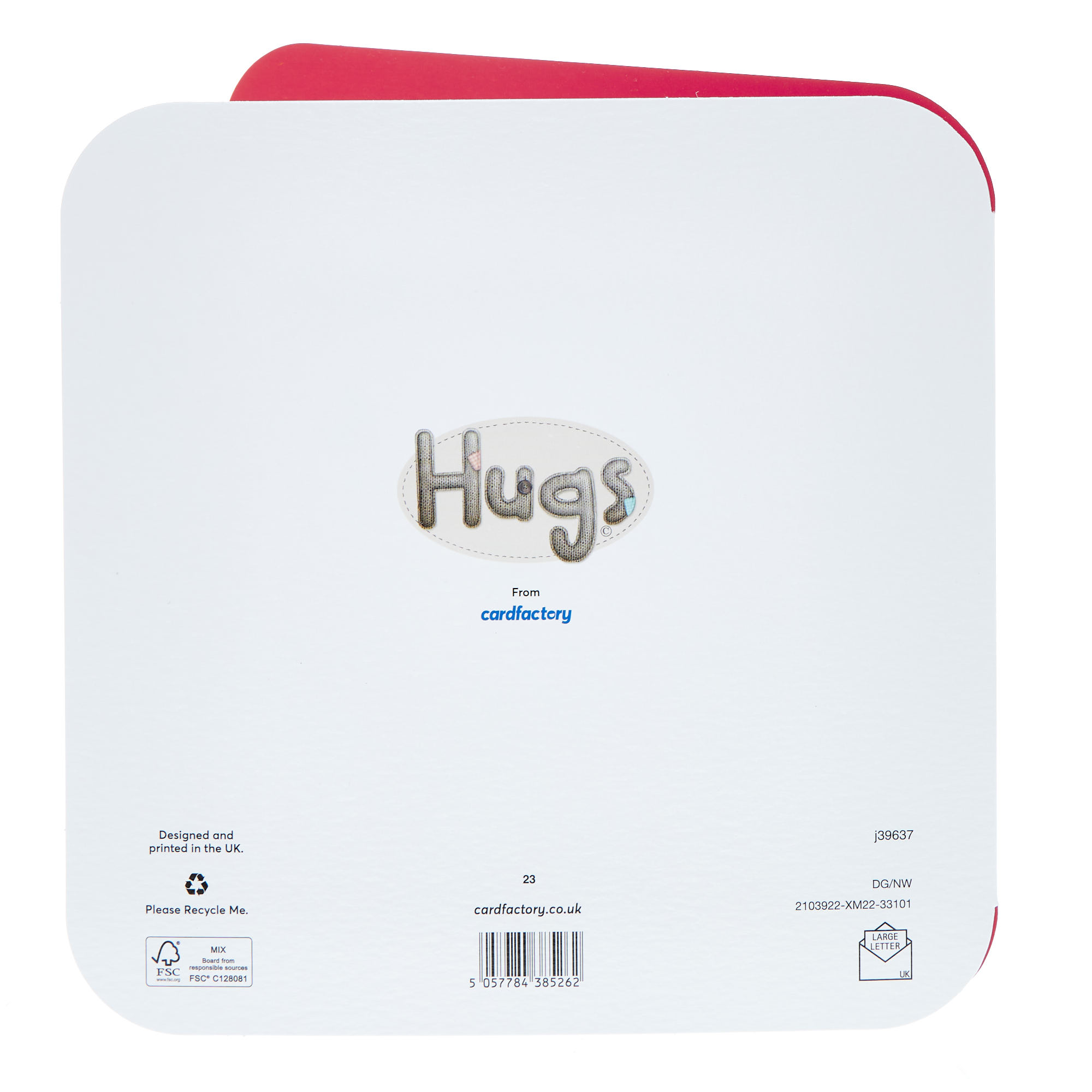 Special Friends Love & Hugs Christmas Card