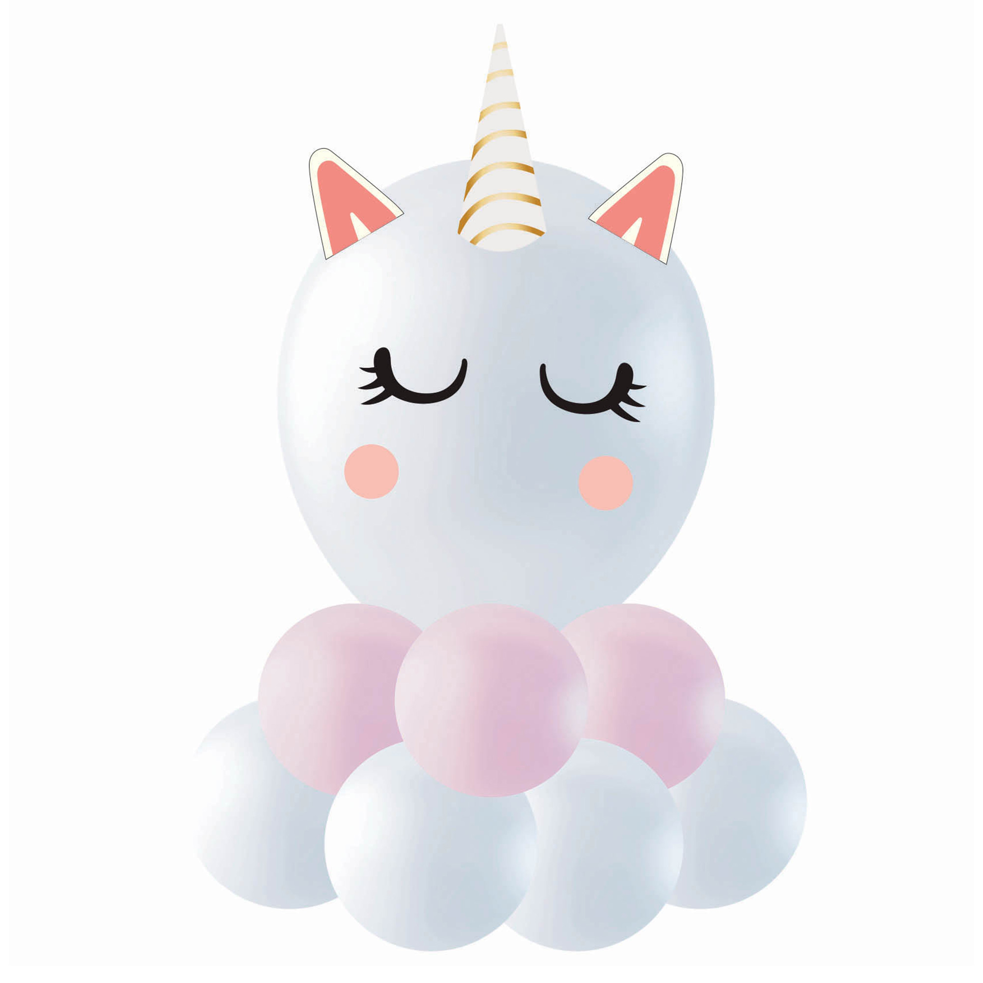 Unicorn Centrepiece Balloon Kit 