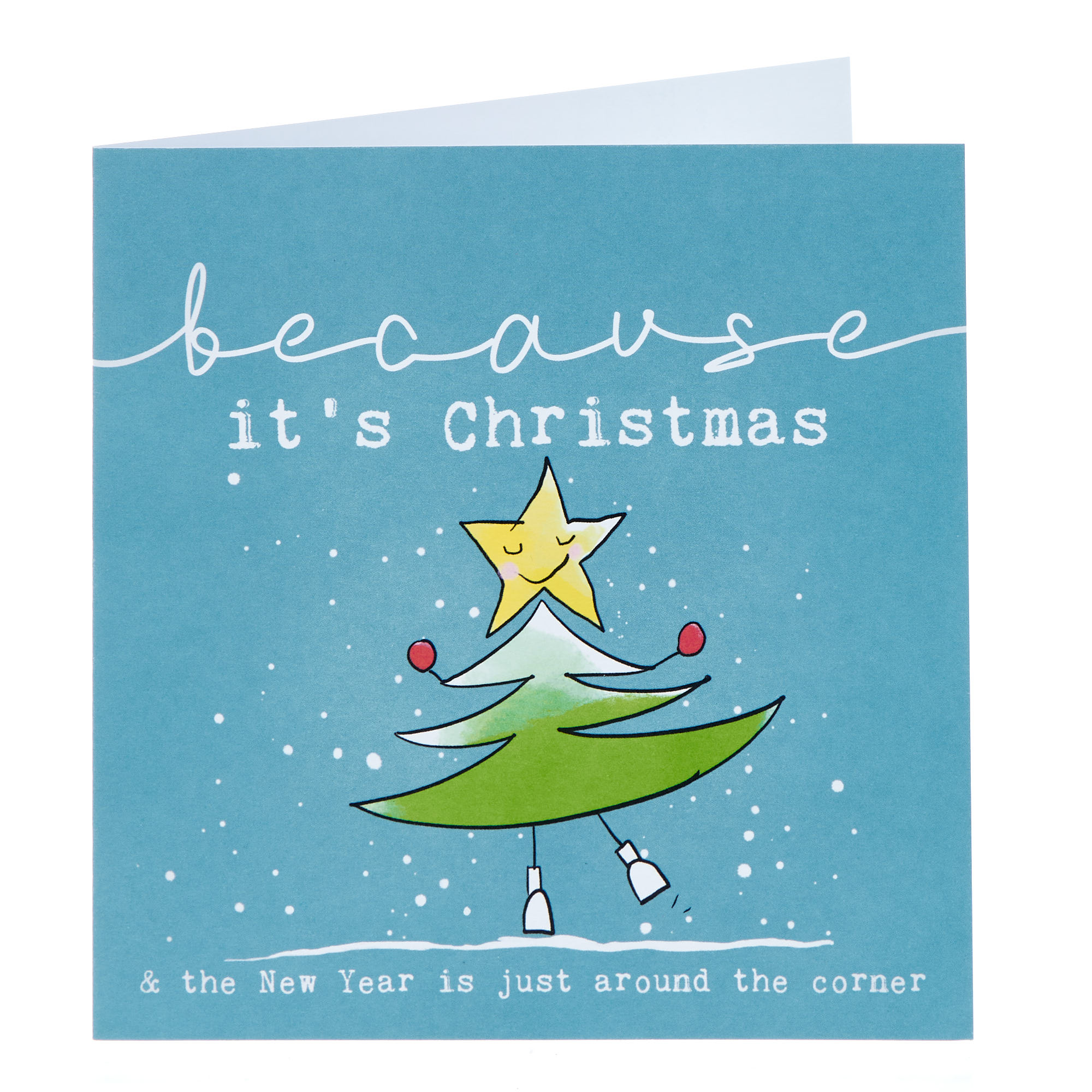 Bexy Boo Tree Christmas Card