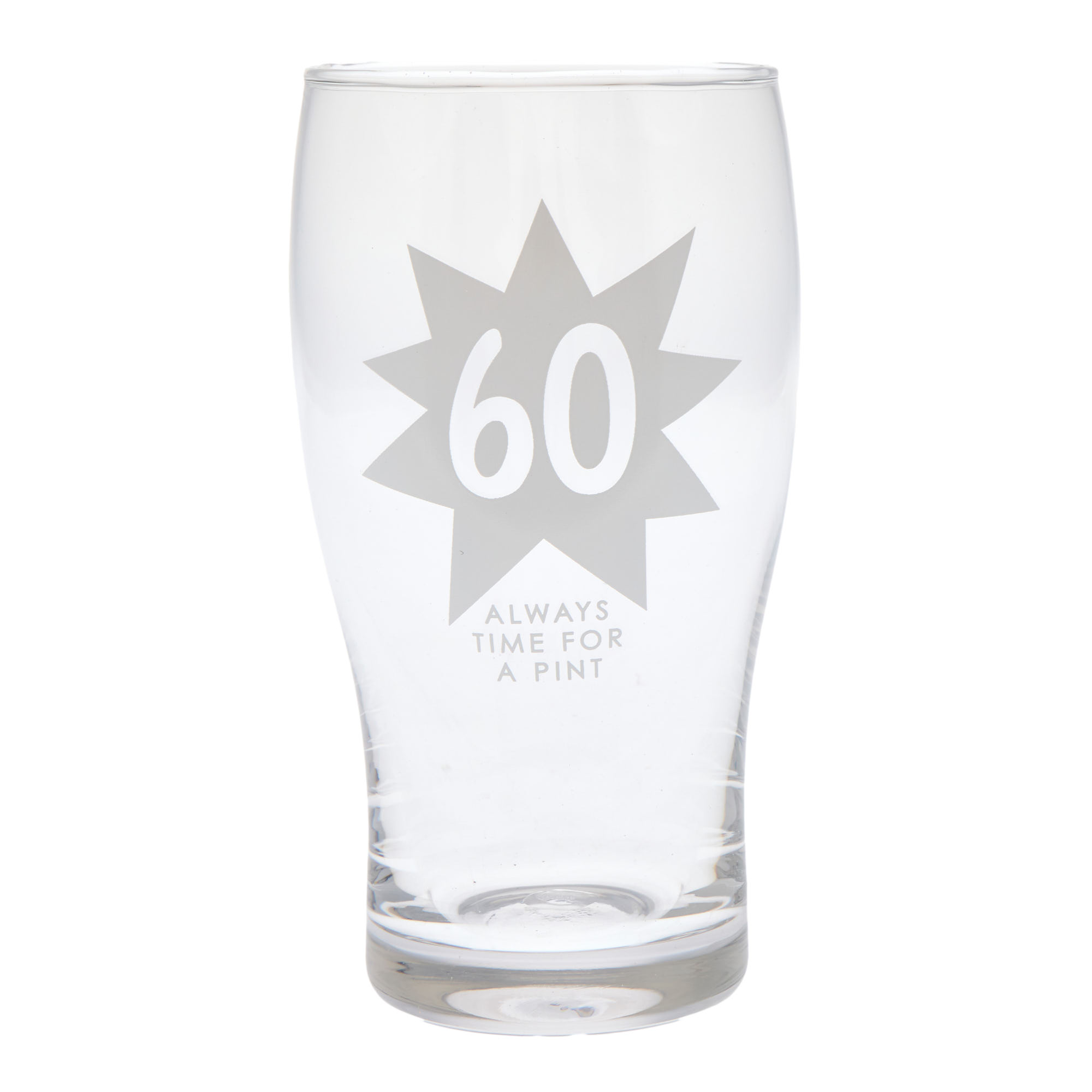 60 Always Time For A Pint Pint Glass