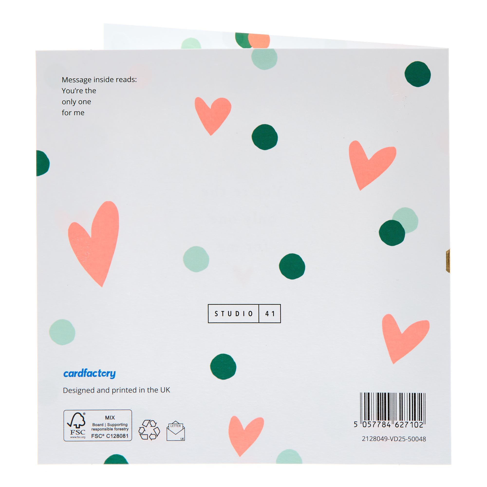 WITH LOVE Studio 41 Valentine's Day Card