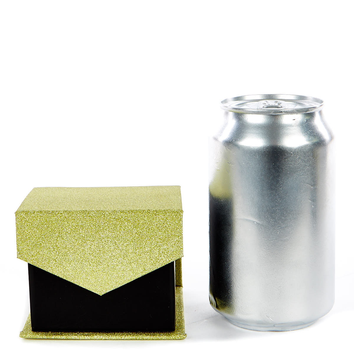 Glittery Gold & Black Jewellery Boxes - Set of 3
