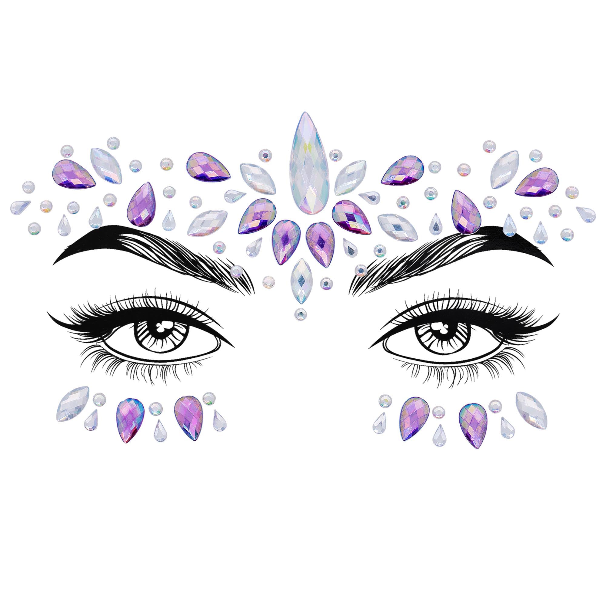 Purple Face Gems