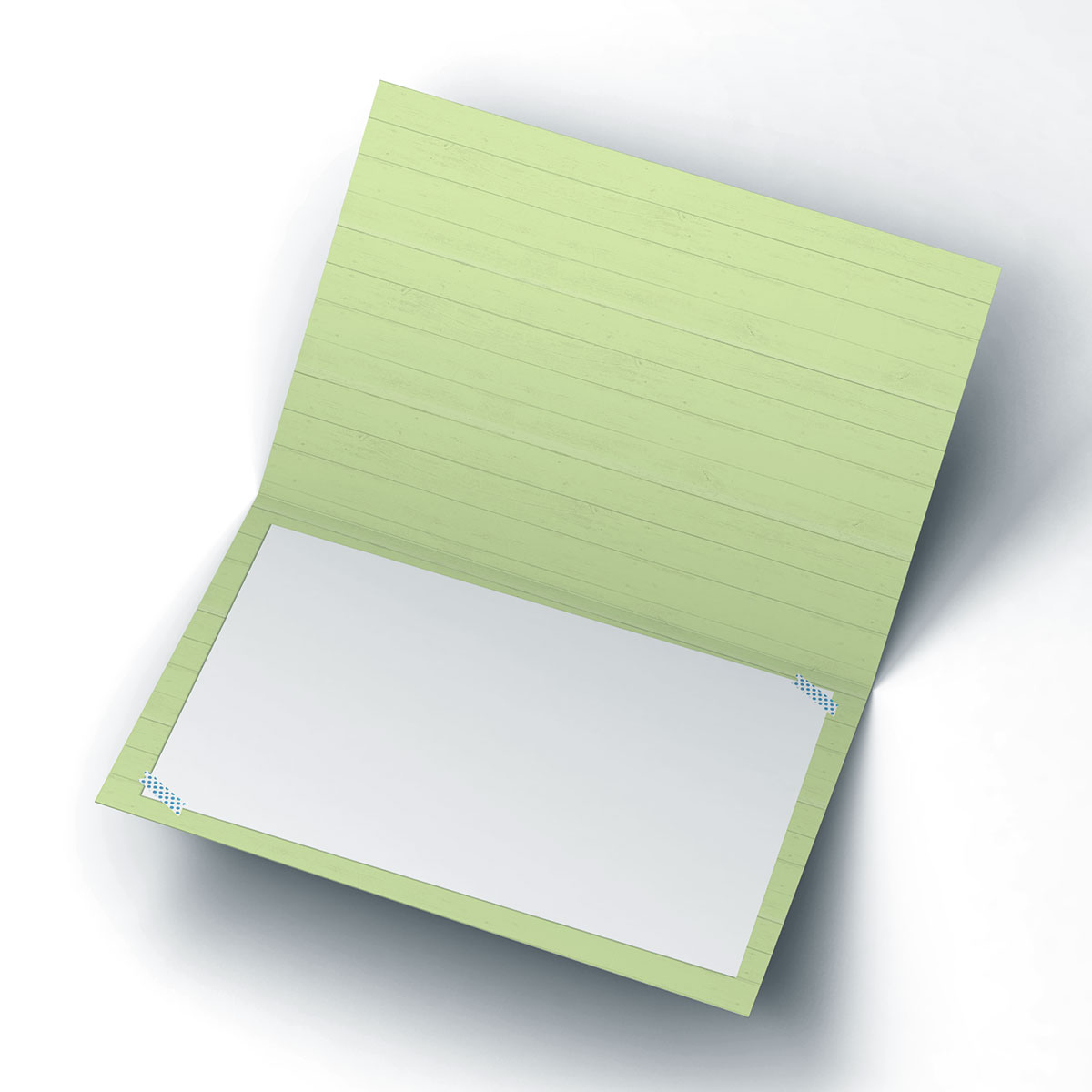 Multi Photo Birthday Card - Green Just For You