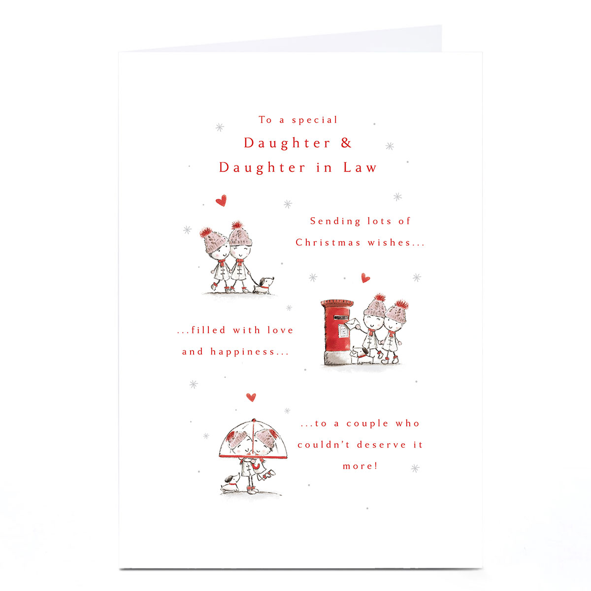 Christmas Card - A Special Daughter & Daughter In Law