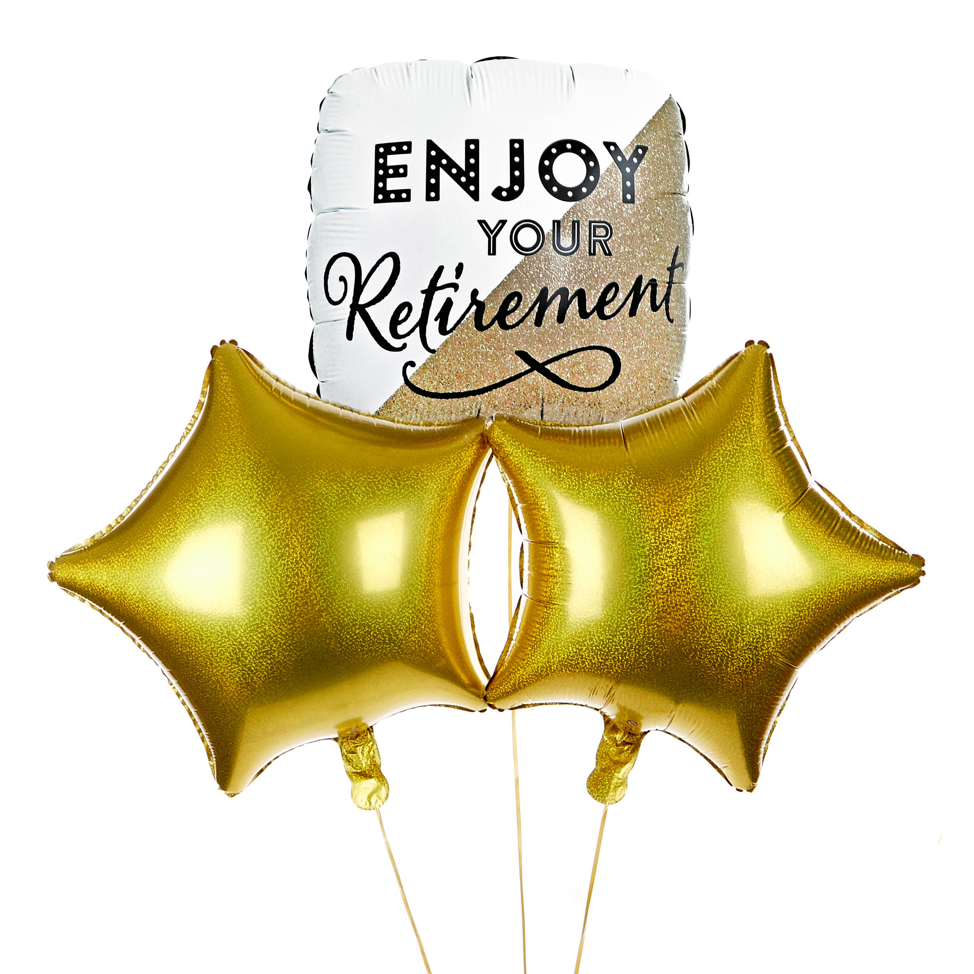 Buy Enjoy Your Retirement Balloon Bouquet DELIVERED INFLATED! for GBP