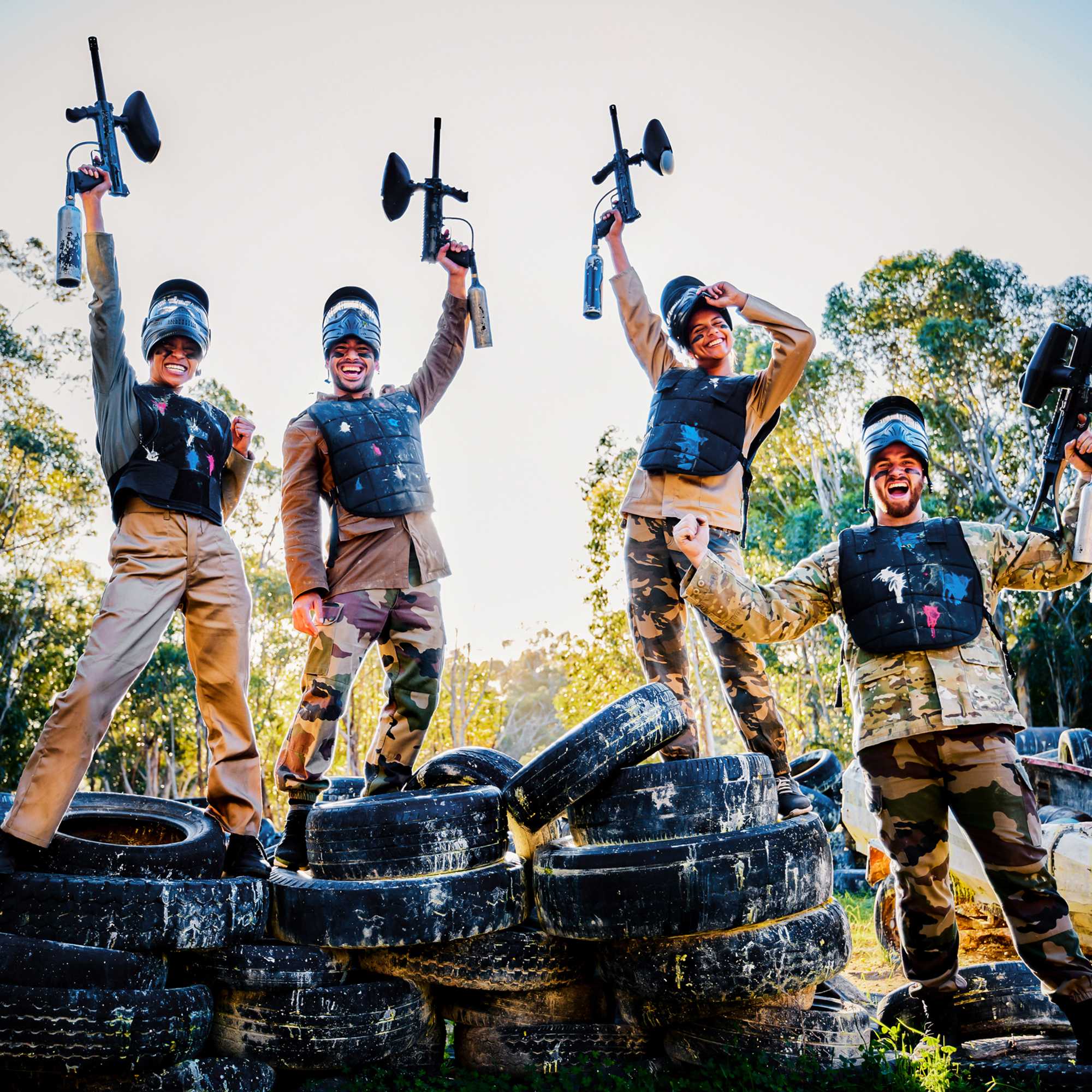 Paintball for Four Gift Experience Day