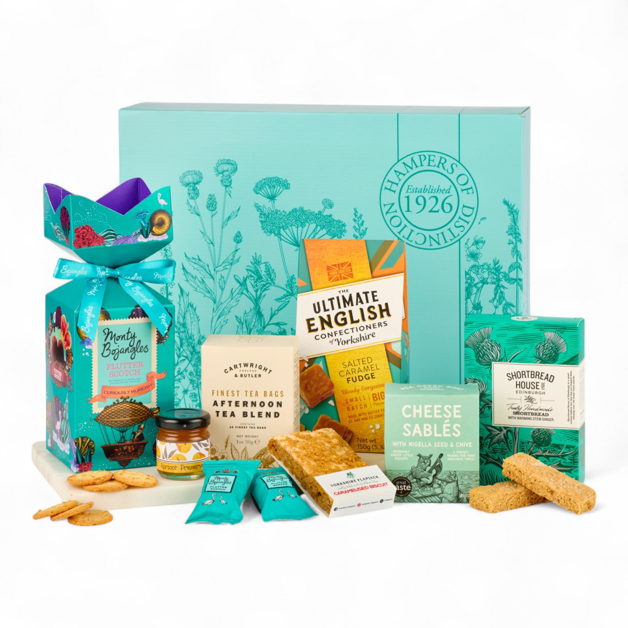 The Tea & Treats Gift Box Hamper