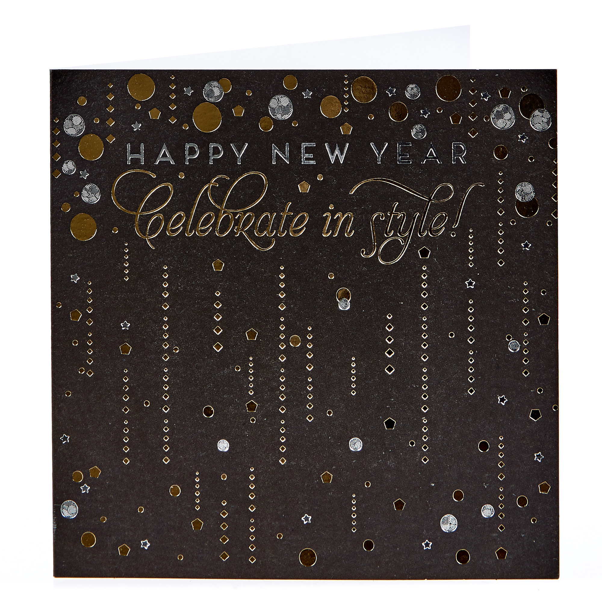 Happy New Year Card - Celebrate In Style!