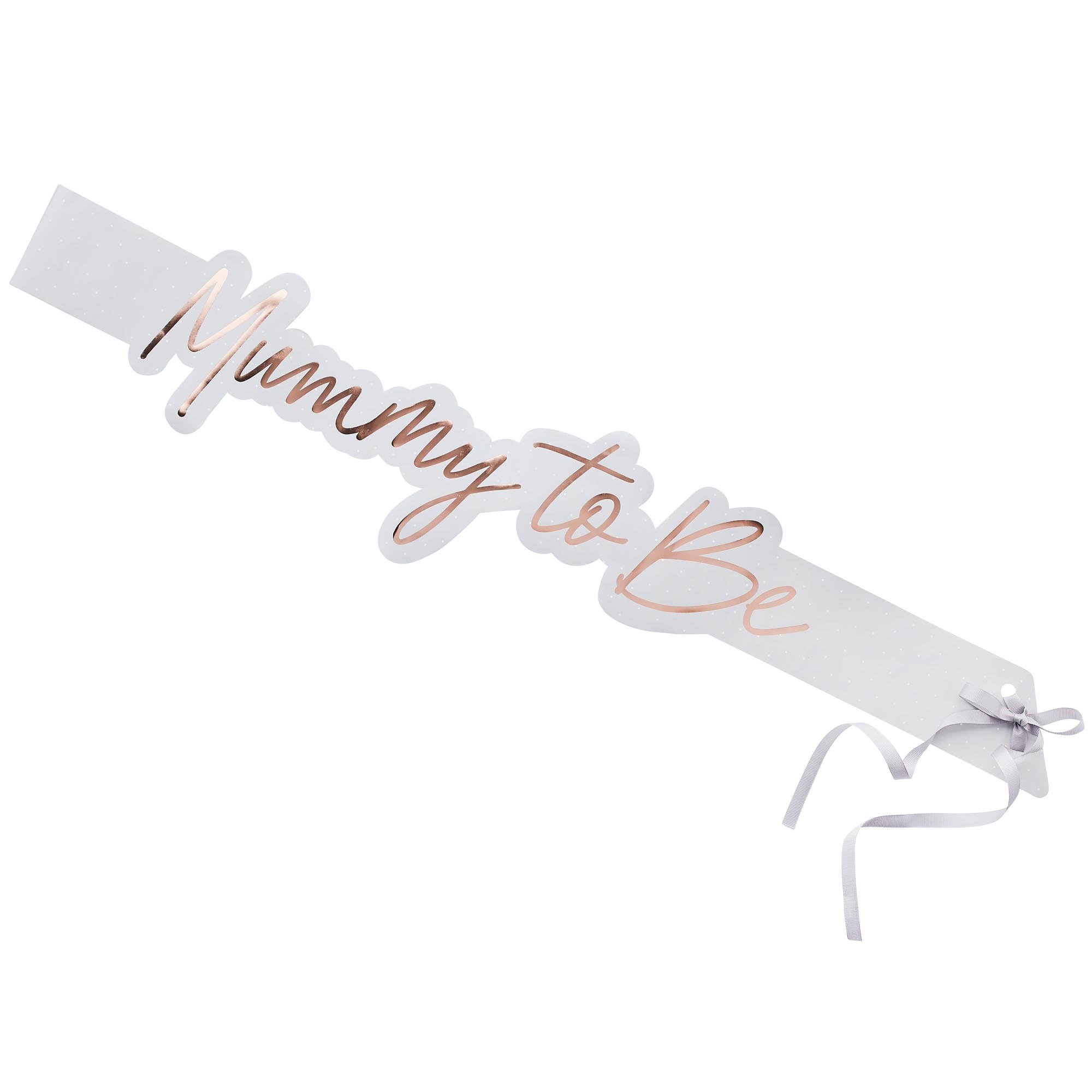 Mummy To Be Paper Sash