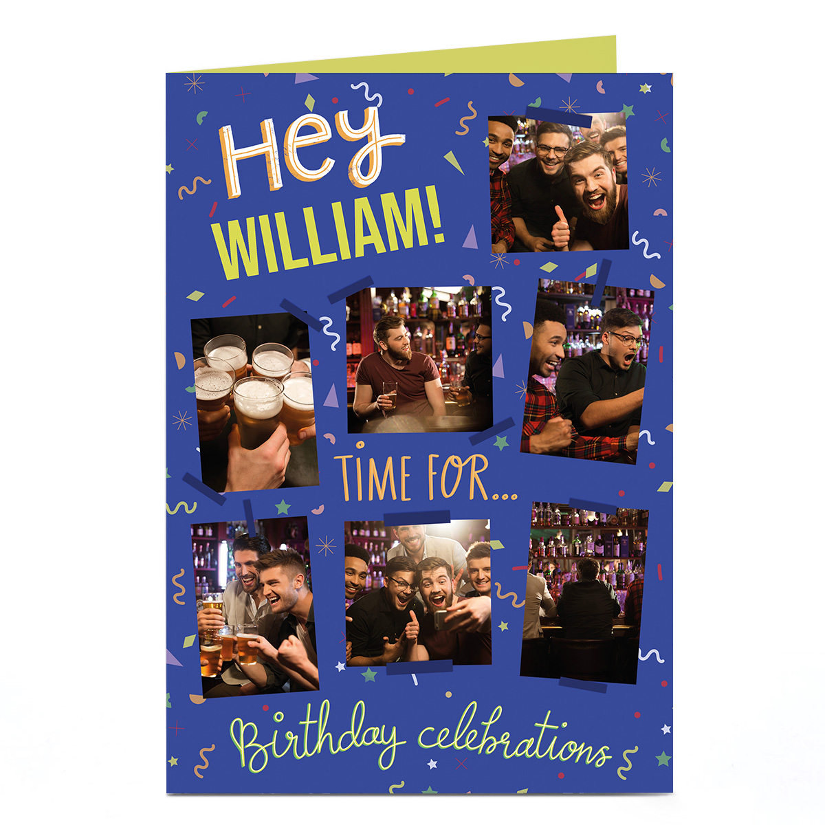 Photo Birthday Card - Hey Celebrations