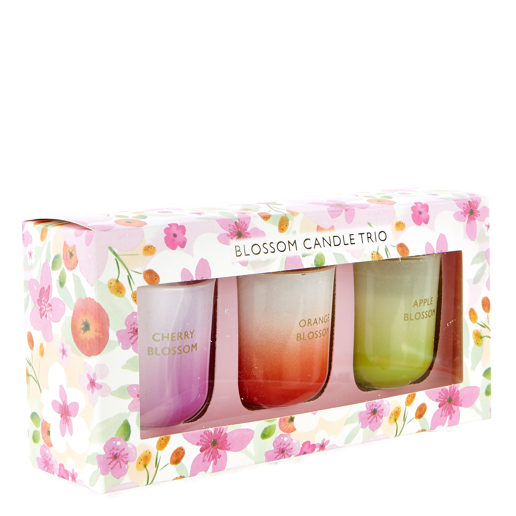 Blossom Scented Candles - Set Of 3