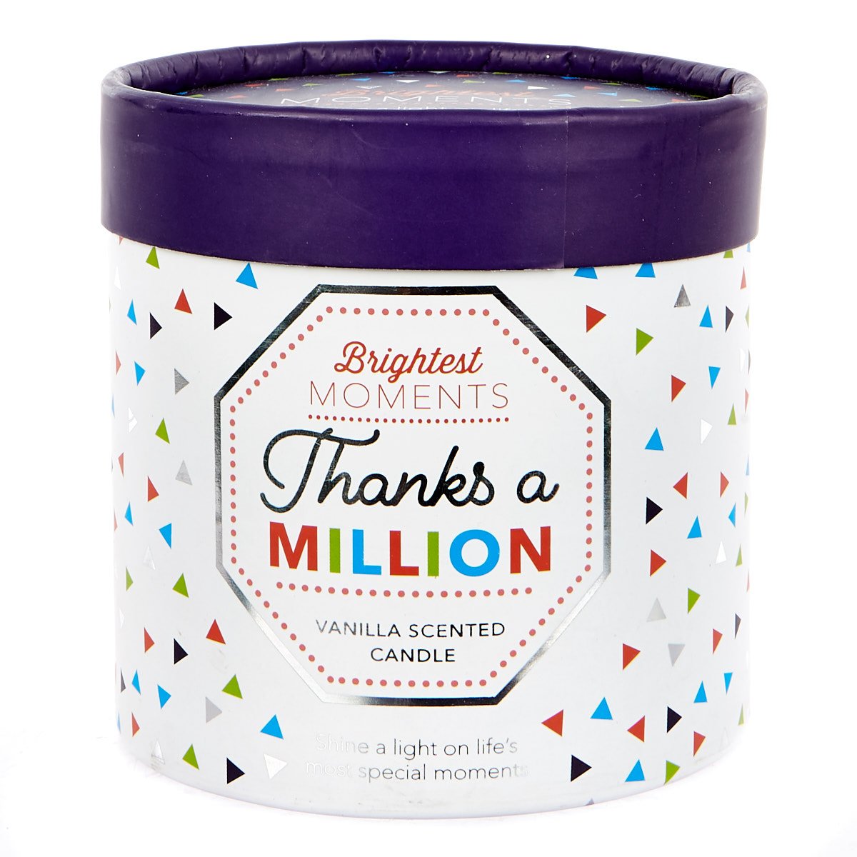 Brightest Moments Vanilla Scented Celebration Candle - Thanks A Million