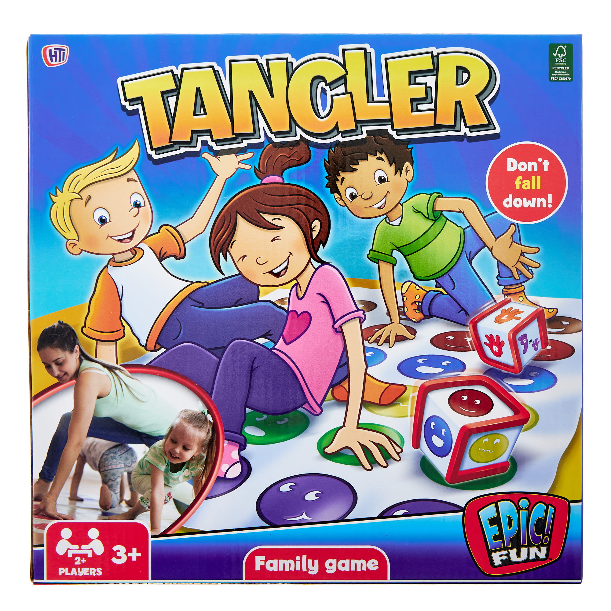 Tangler Don't Fall Down Family Game