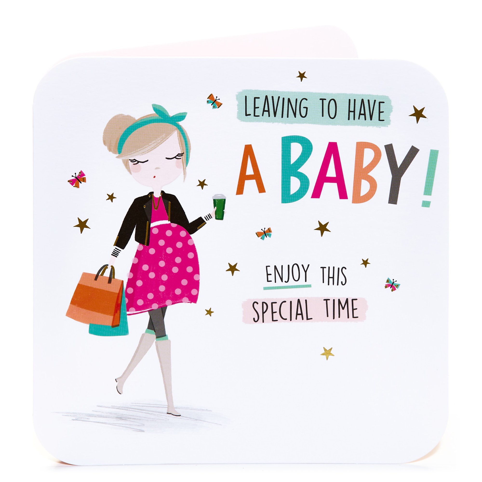 Leaving Card - Leaving To Have A Baby