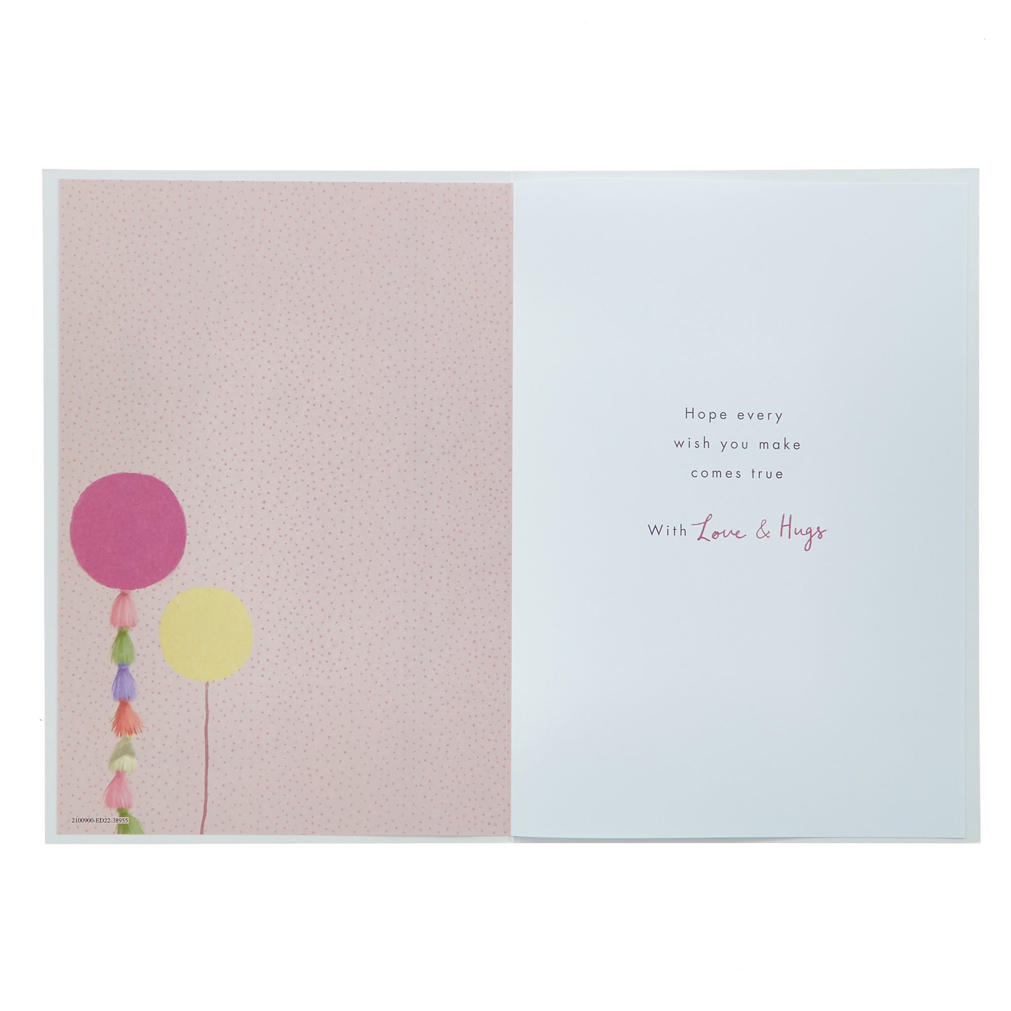 Hugs Birthday Card - For You Auntie