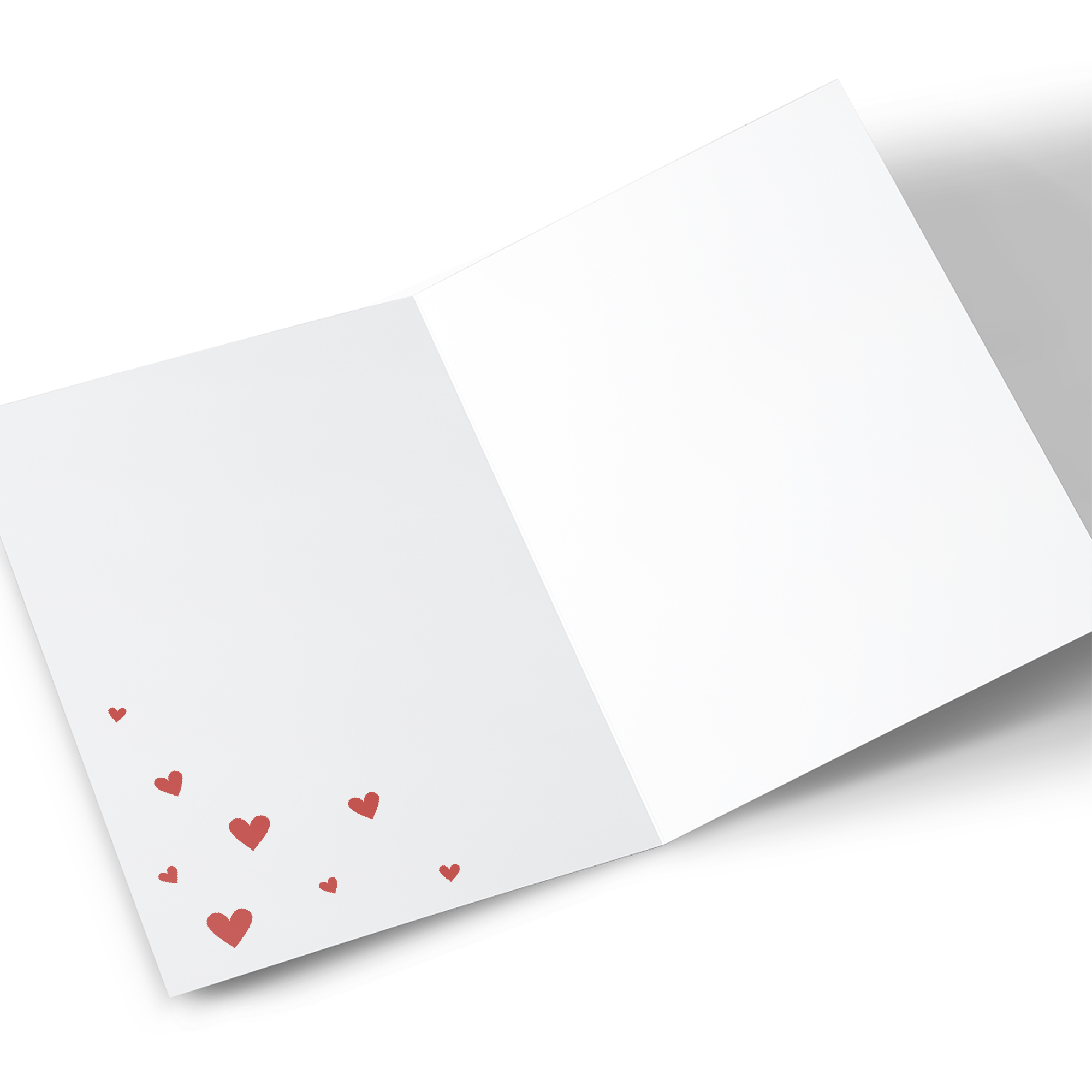 Personalised Valentine's Day Card - Penguin Heart