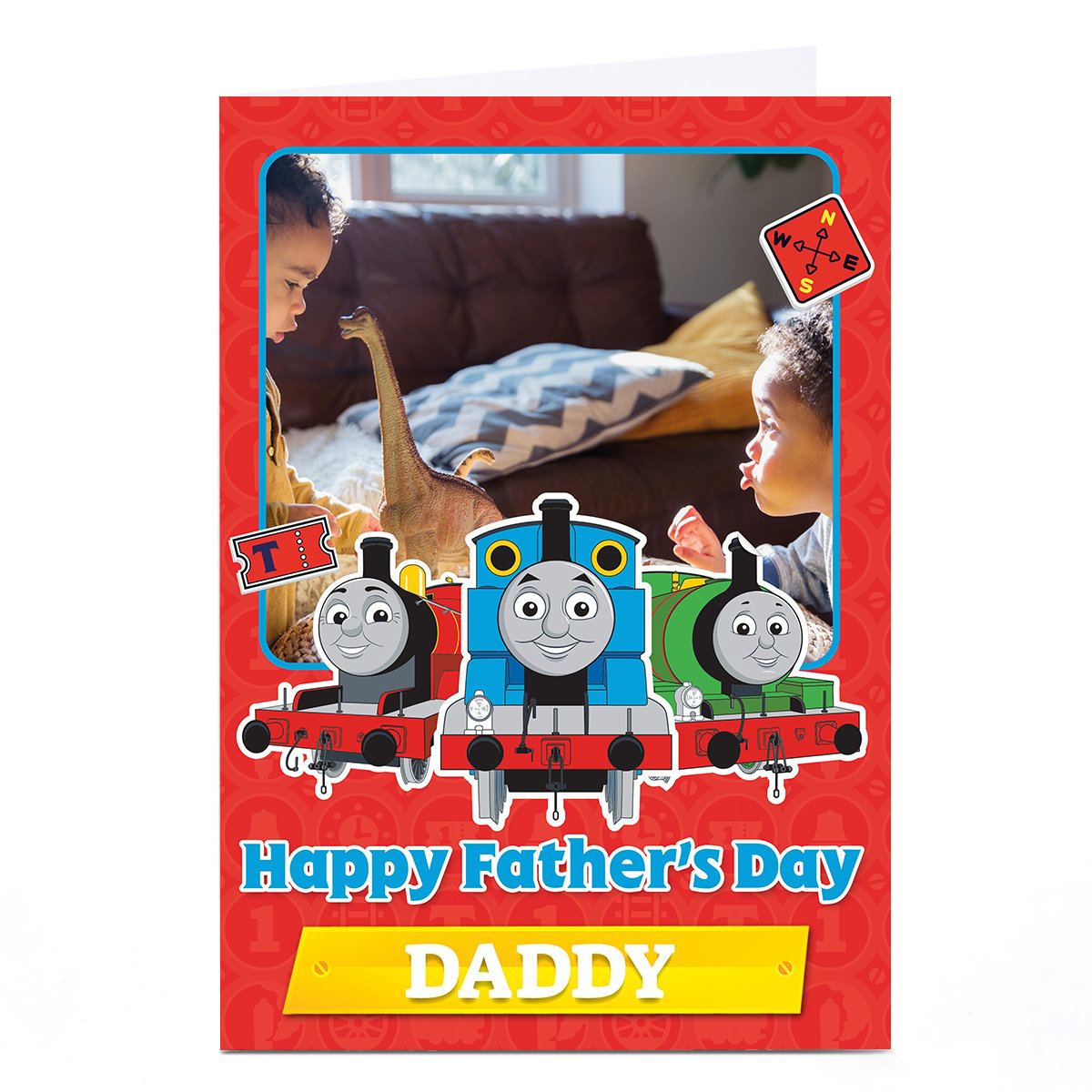 Photo Thomas & Friends Father's Day Card - Photo Frame