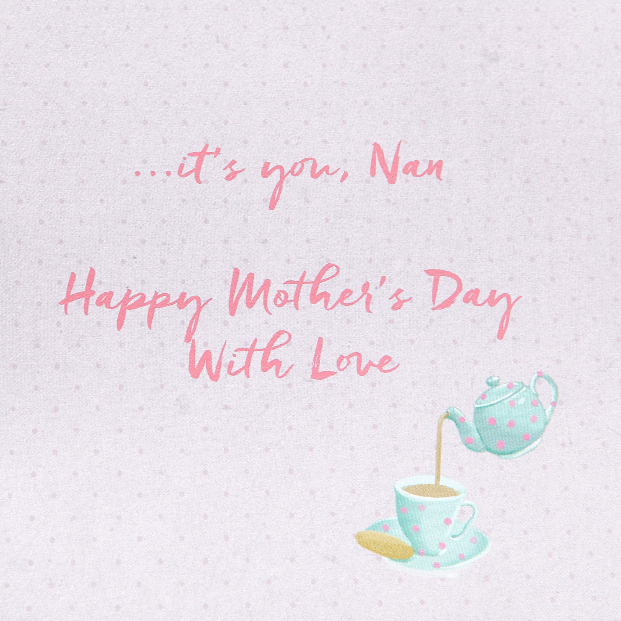Mother's Day Card - Nan Your Favourite Things