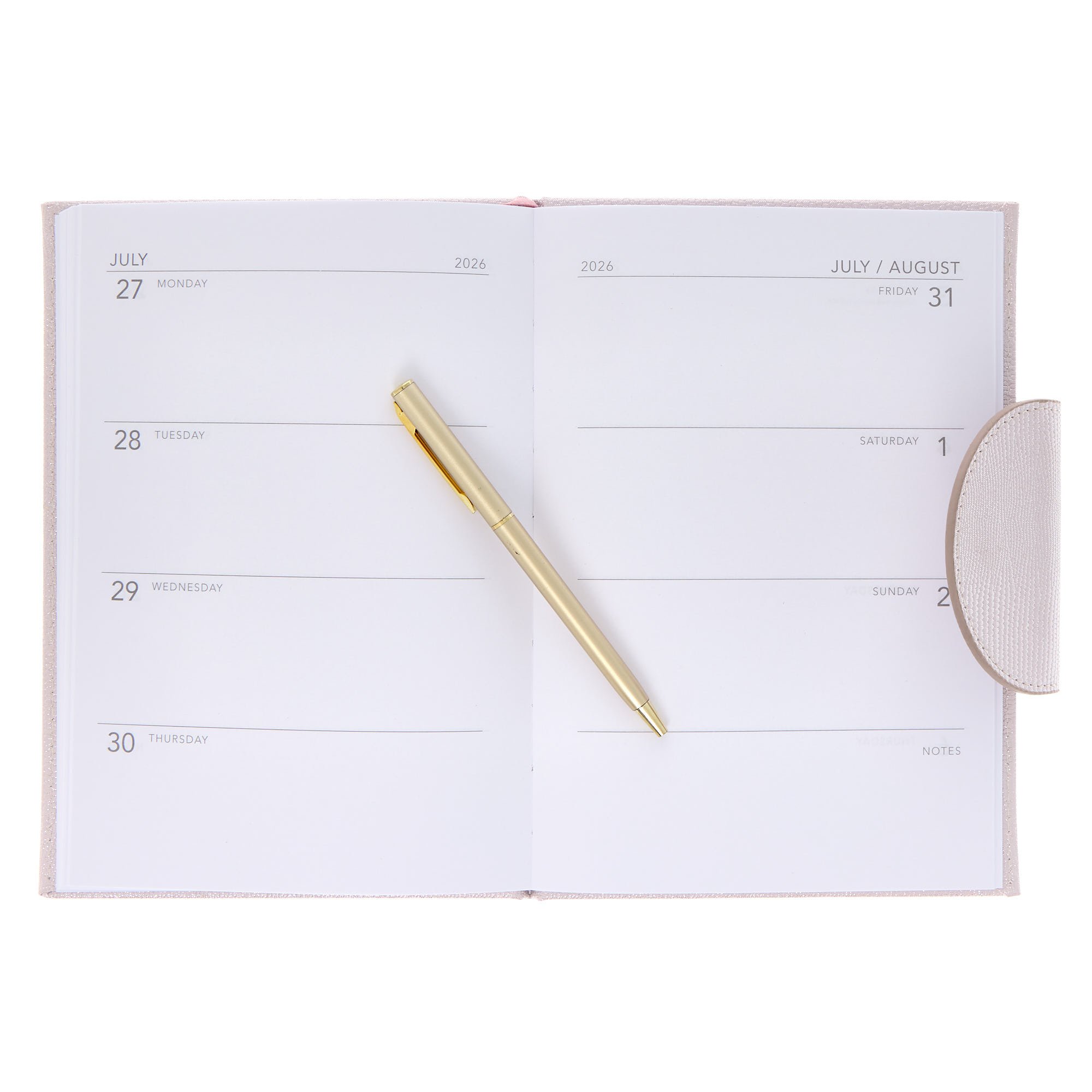 A5 2026 Folio Diary & Pen
