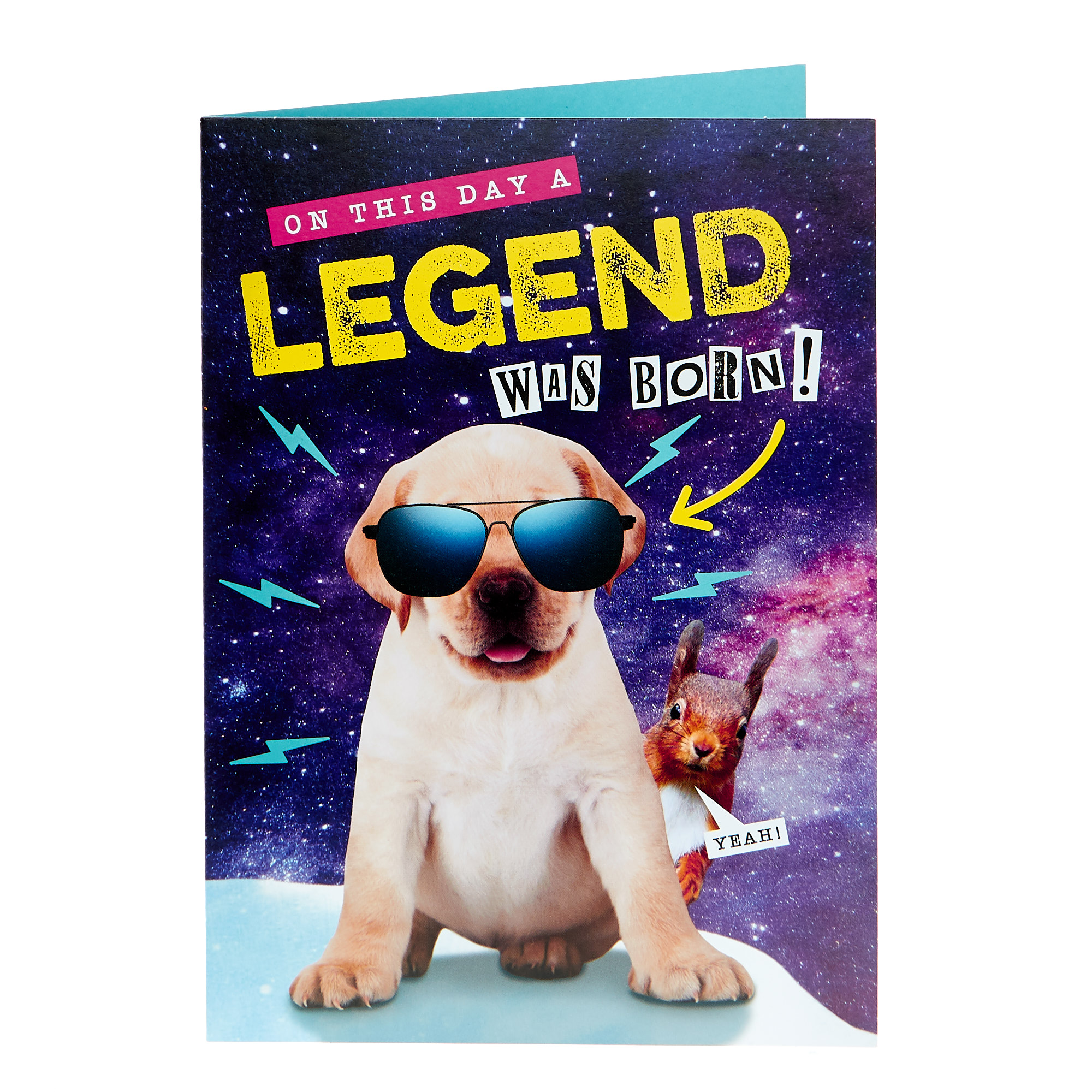Birthday Card - A Legend Was Born