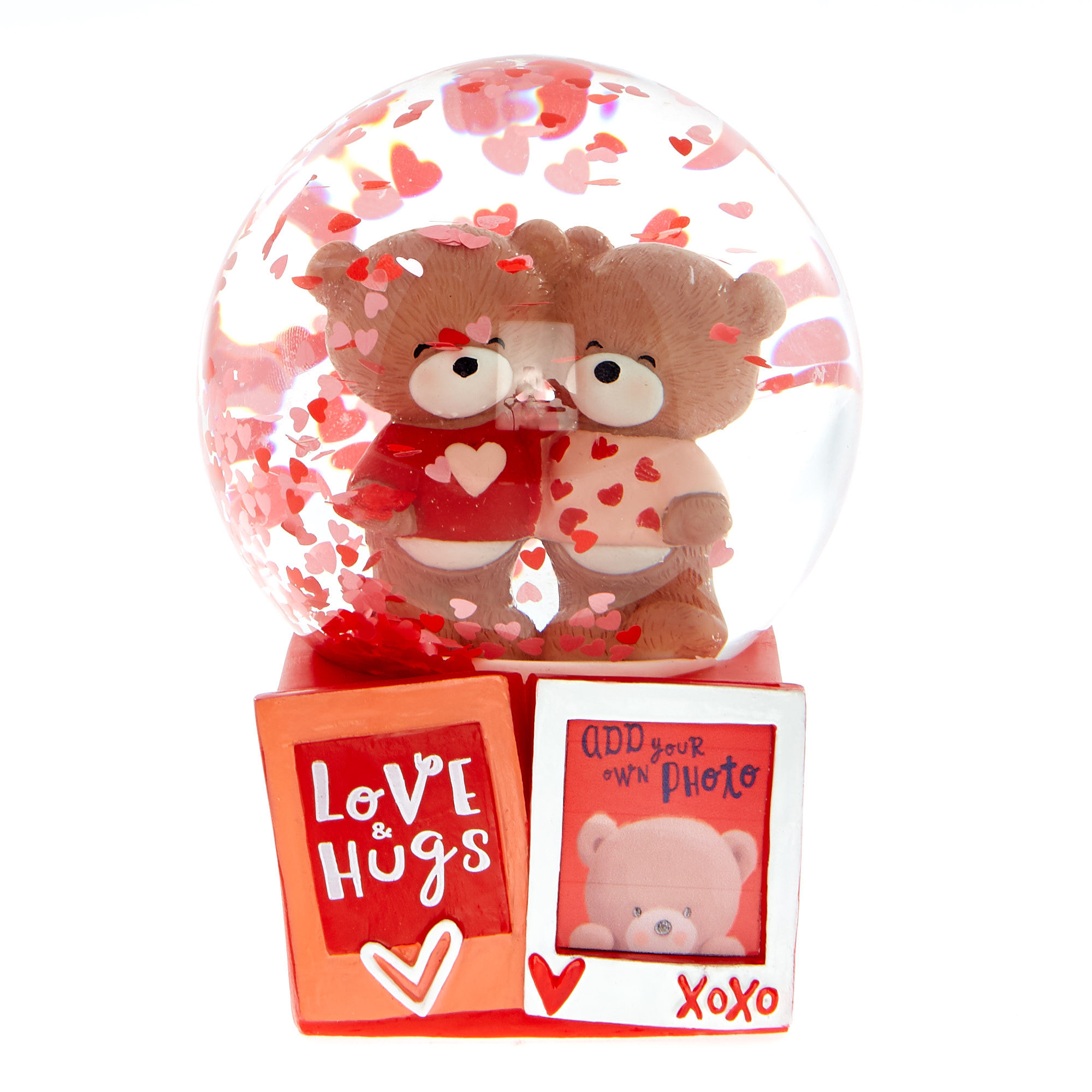 Hugs Bear Light-up Water Ball With Photo Slot