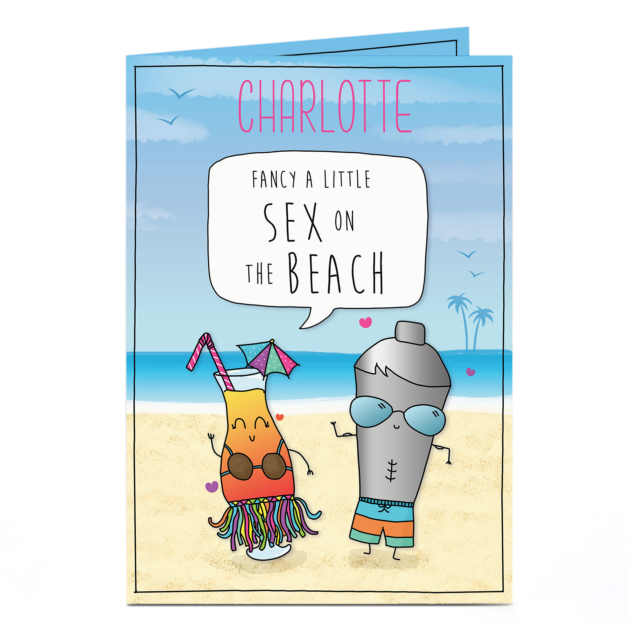 Buy Personalised Birthday Card Sex On The Beach For Gbp 1 79 Card