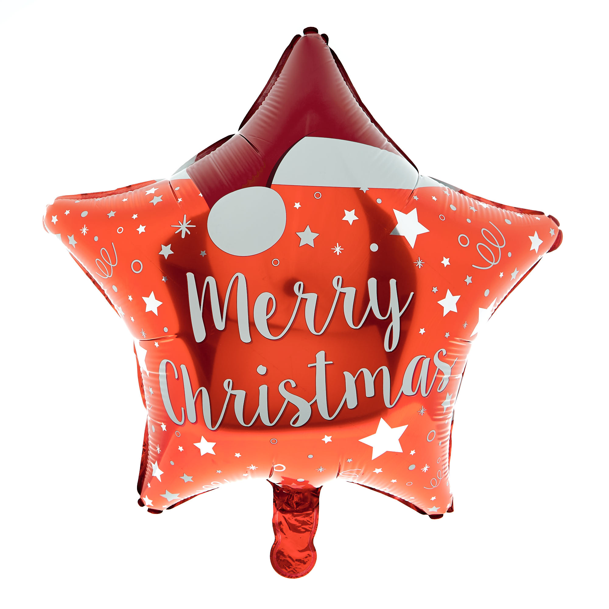 19Inch Merry Christmas Star Foil Helium Balloon