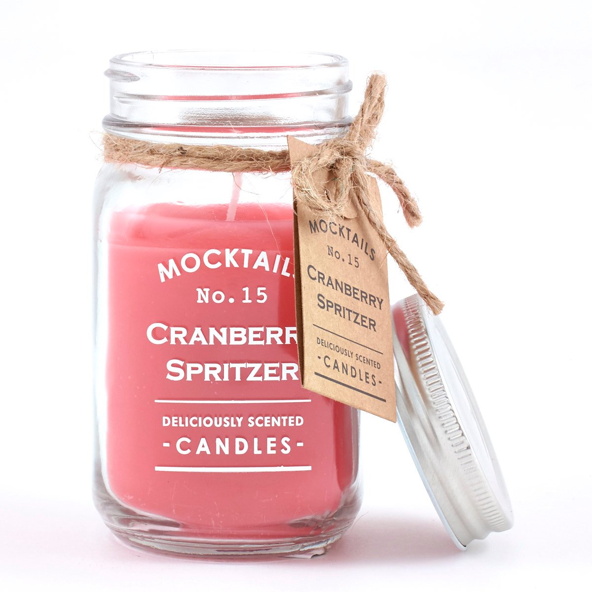 Cranberry Spritzer Mocktail Scented Candle