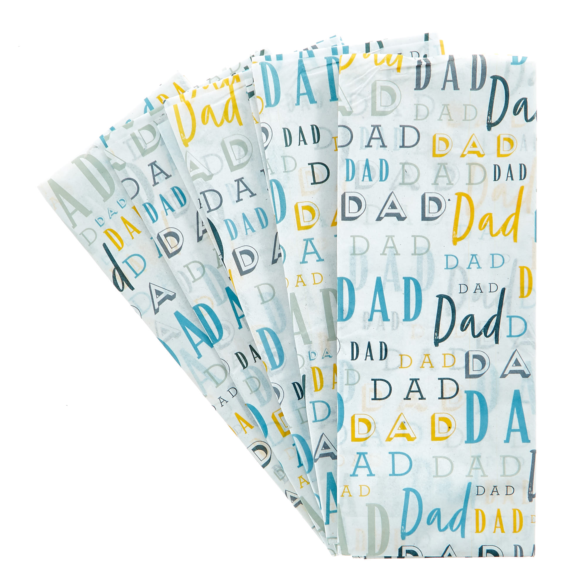 Star Dad Printed Tissue Paper - 5 Sheets 