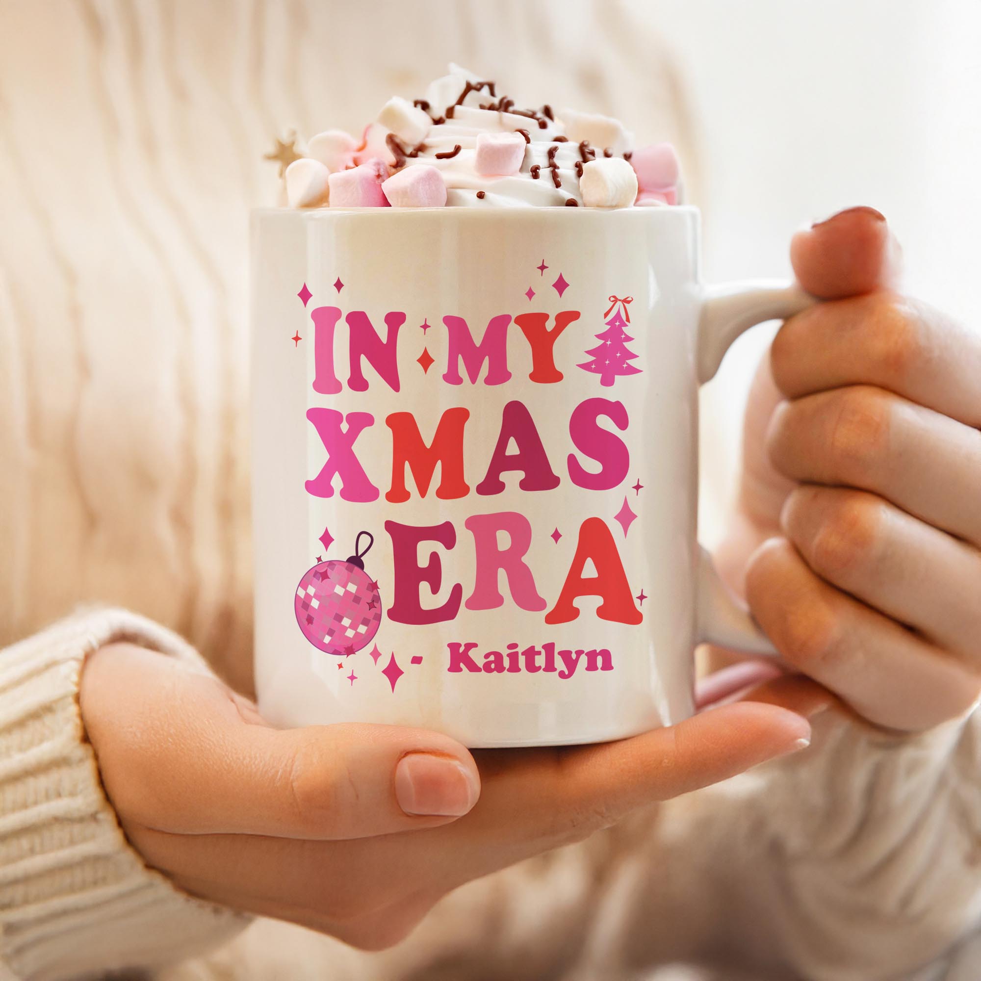 Personalised In My Christmas Era Mug,  Personalised In My Christmas Era Mug
