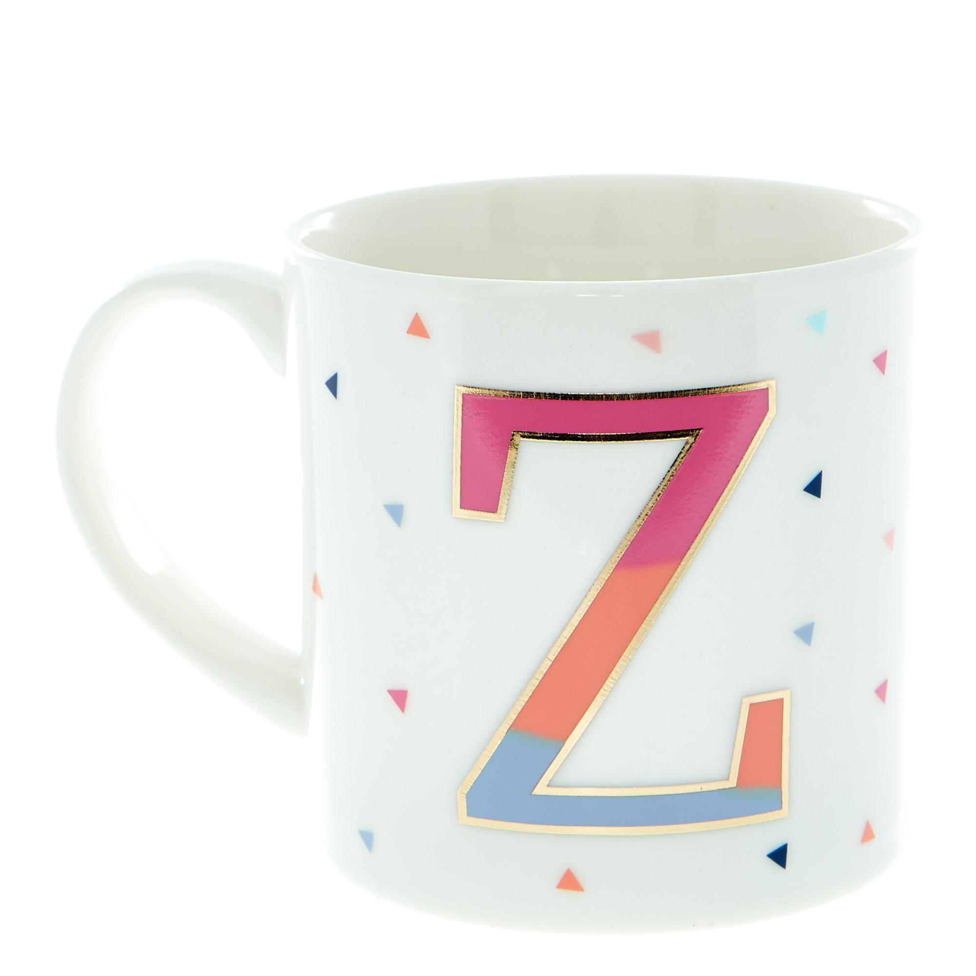 Letter Z Alphabet Mug