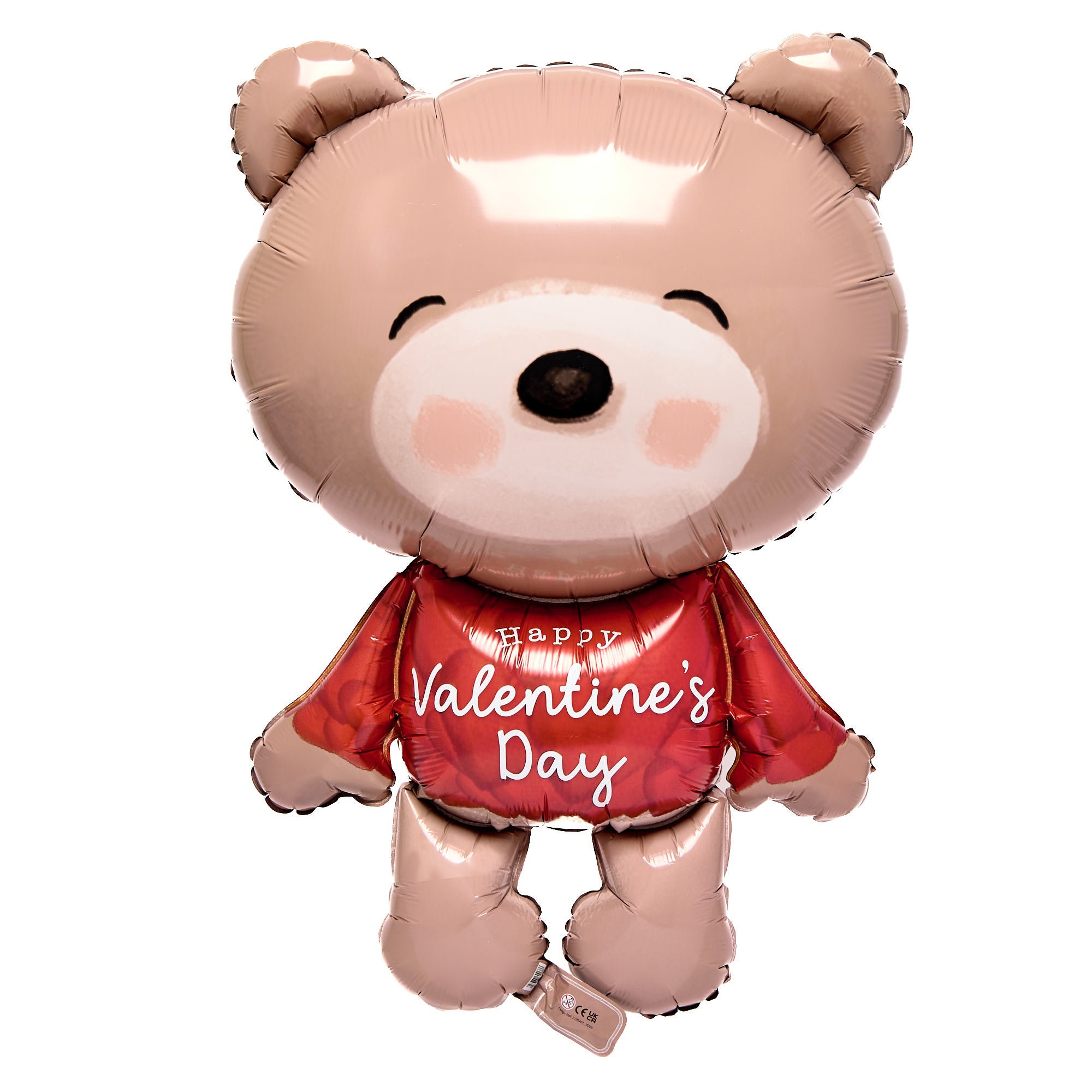 Hugs 36-Inch Happy Valentine's Day Super Shape Foil Balloon