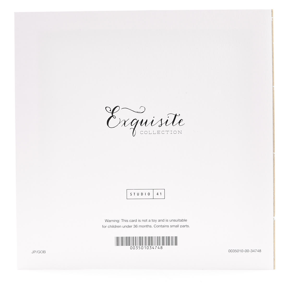 Exquisite Collection Birthday Card - Special Great Grandson