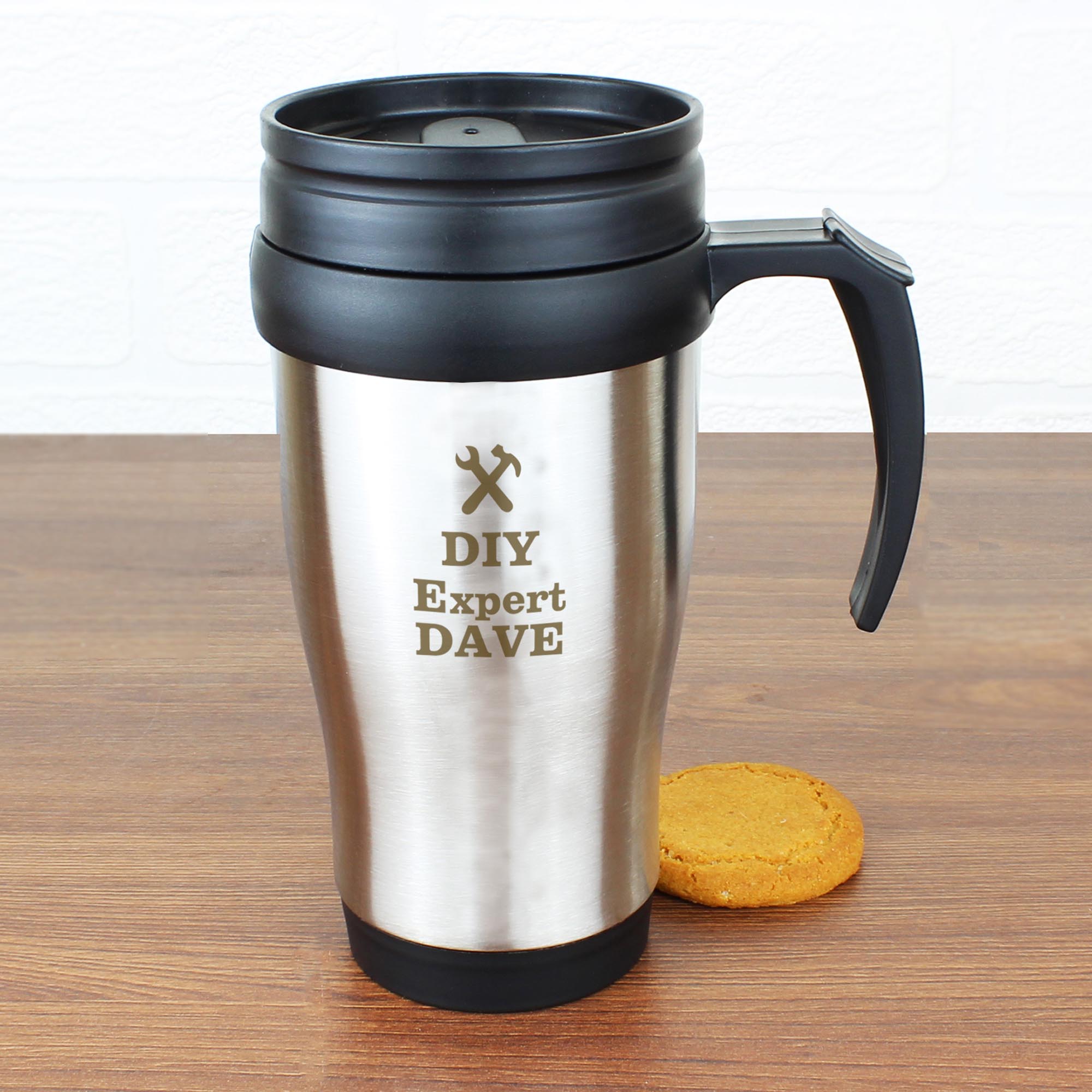 Personalised Coffee O'Clock Travel Mug