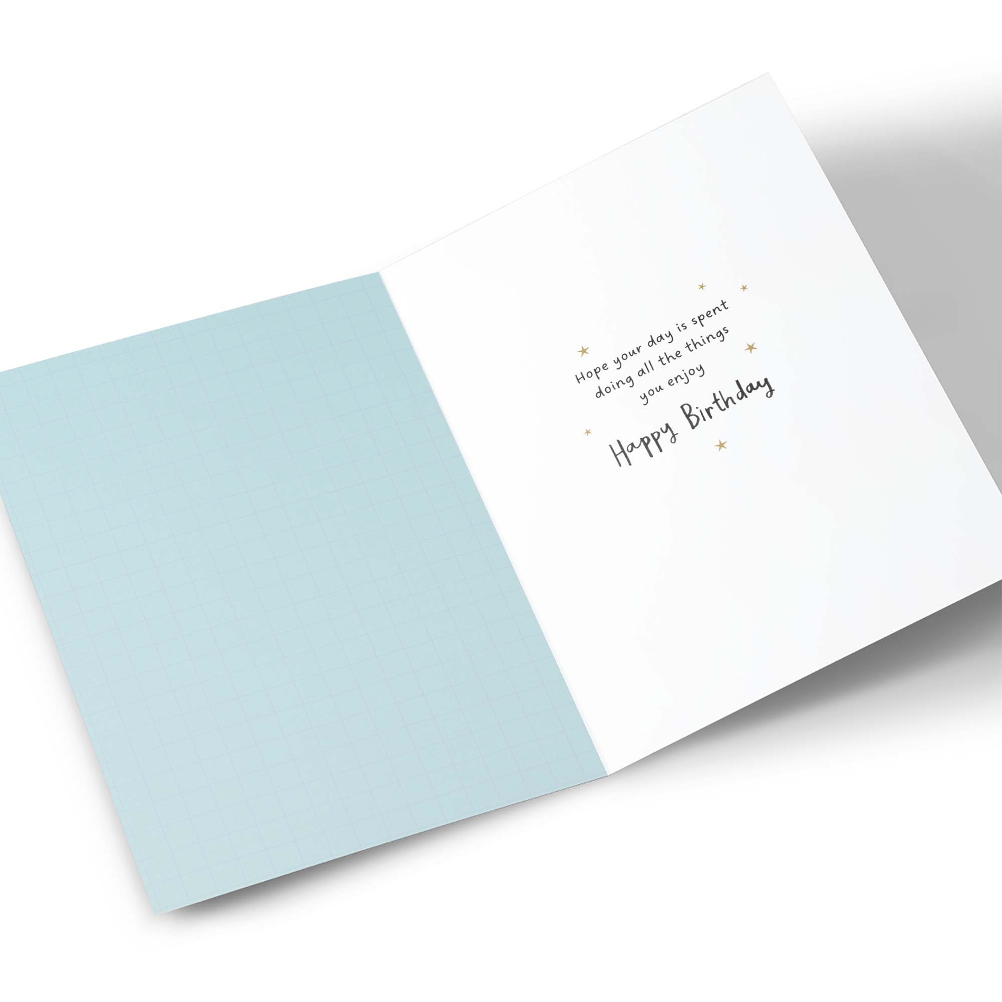 Birthday Card - Outdoorsy Hobbies, Bampy