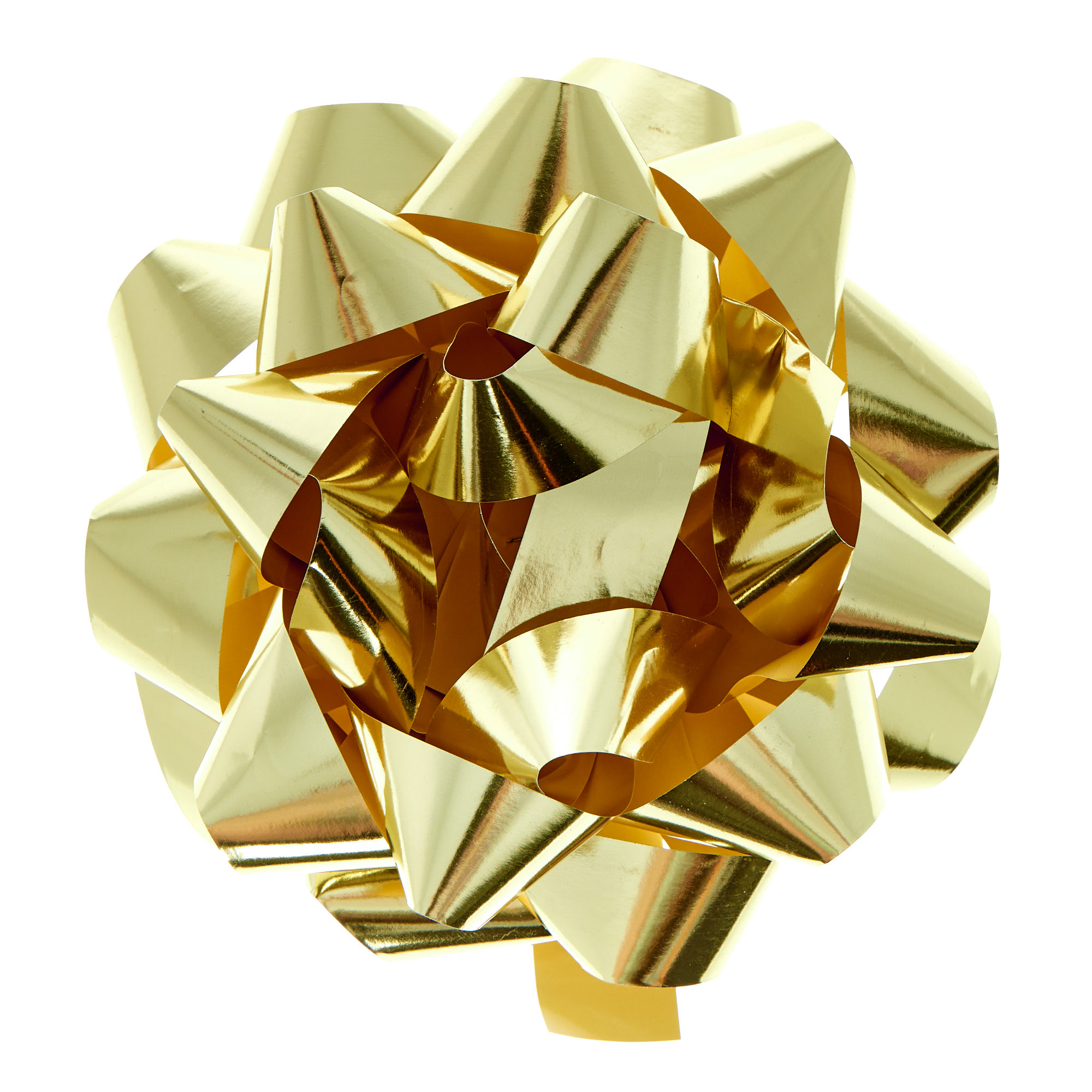 Giant Gold Foil Gift Bow