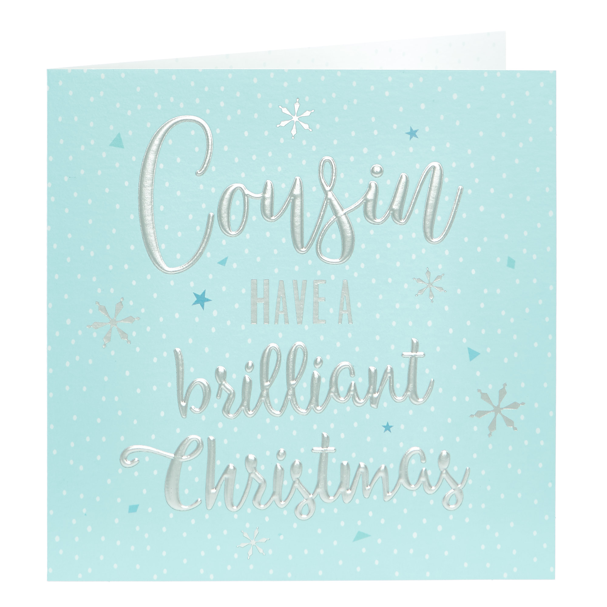 Christmas Card - Cousin, Brilliant Christmas