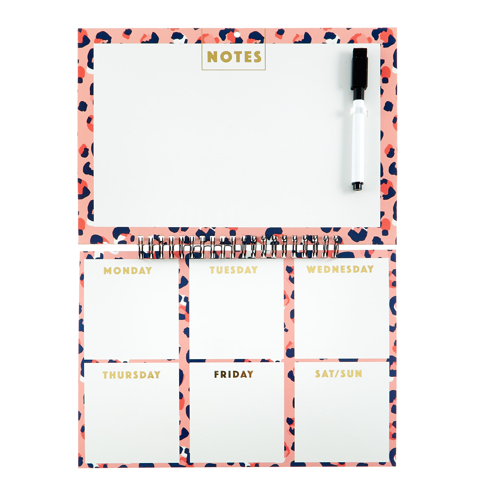 Wild Style Wipe-Clean Memo Planner & Pen
