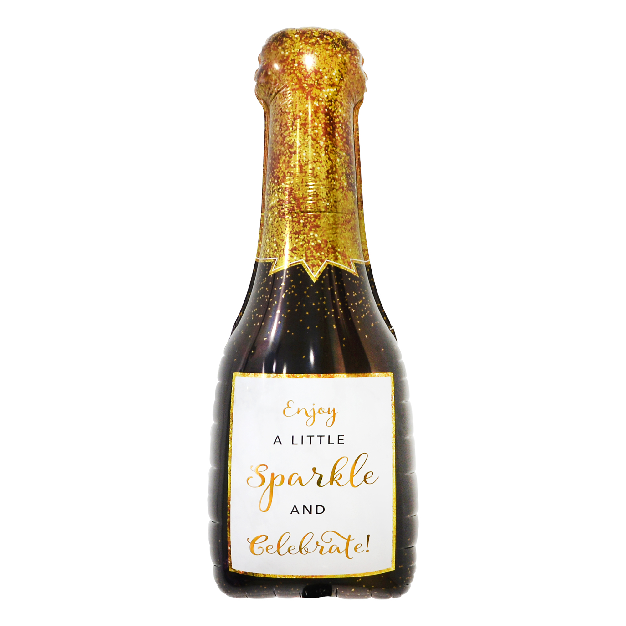 Champagne shop bottle balloon