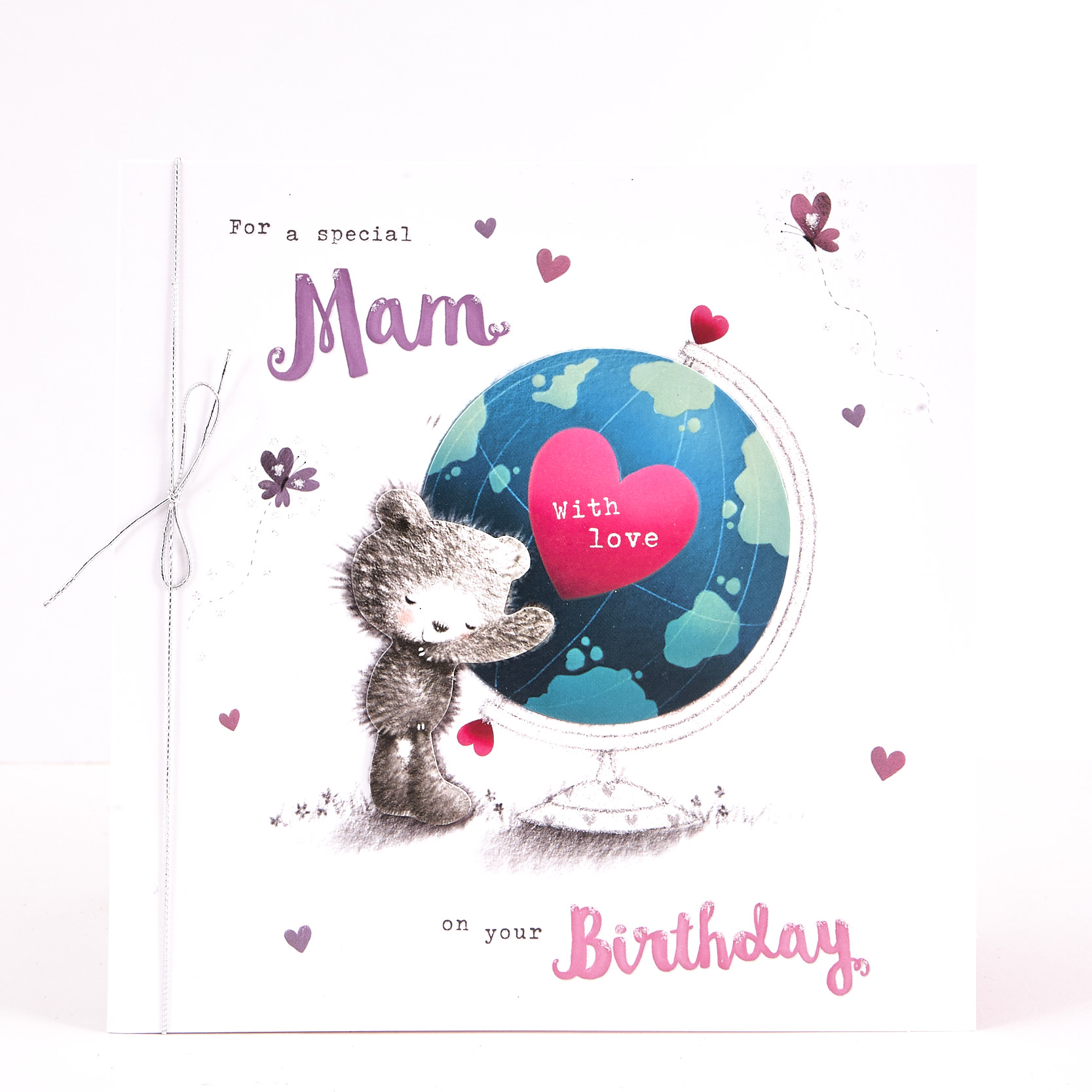 Boutique Collection Birthday Card - Mam Bear