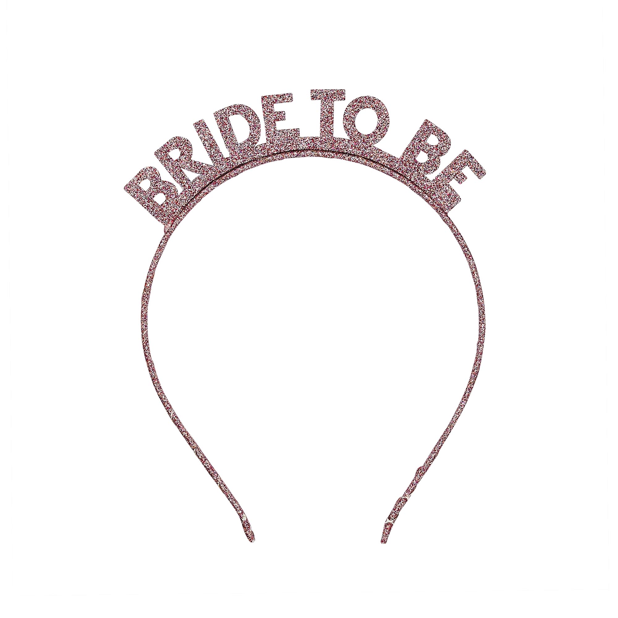 Rose Gold Bride To Be Glitter Headband
