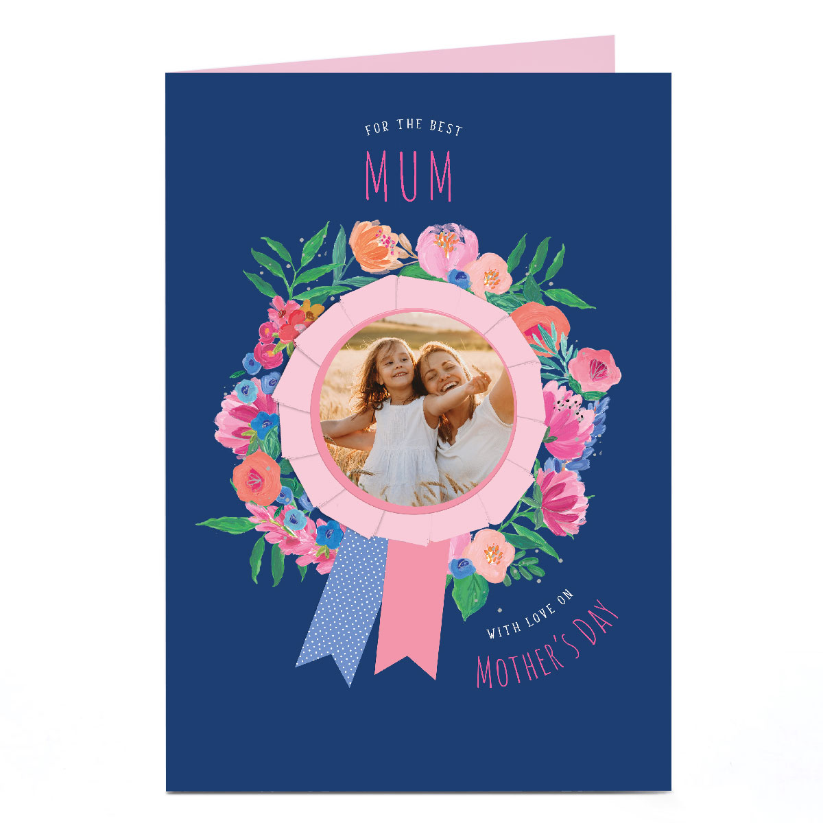 Photo Mother's Day Card - Ribbon